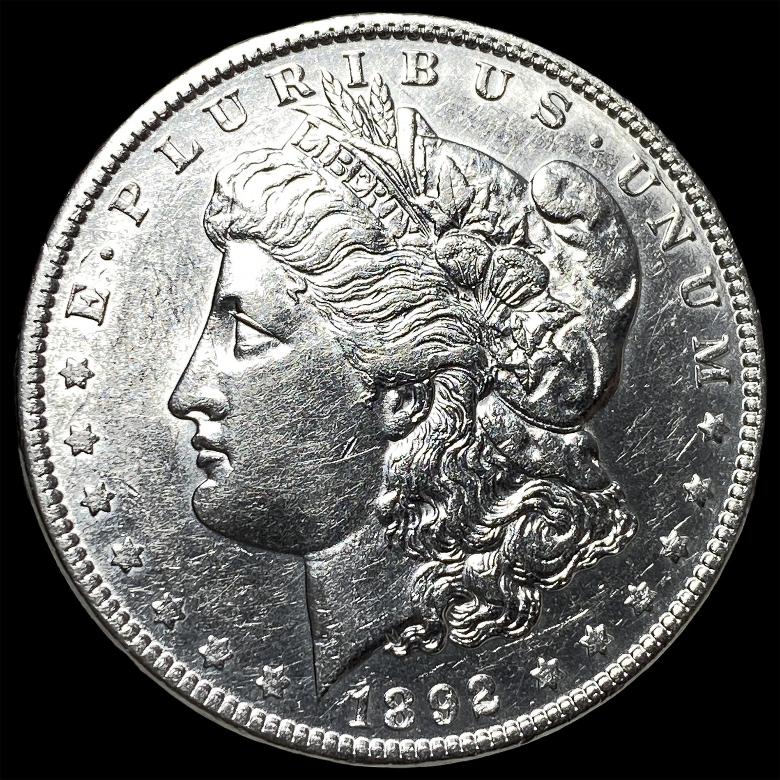 1892-S Silver Morgan Dollar UNCIRCULATED: 1892-S Silver Morgan Dollar UNCIRCULATED