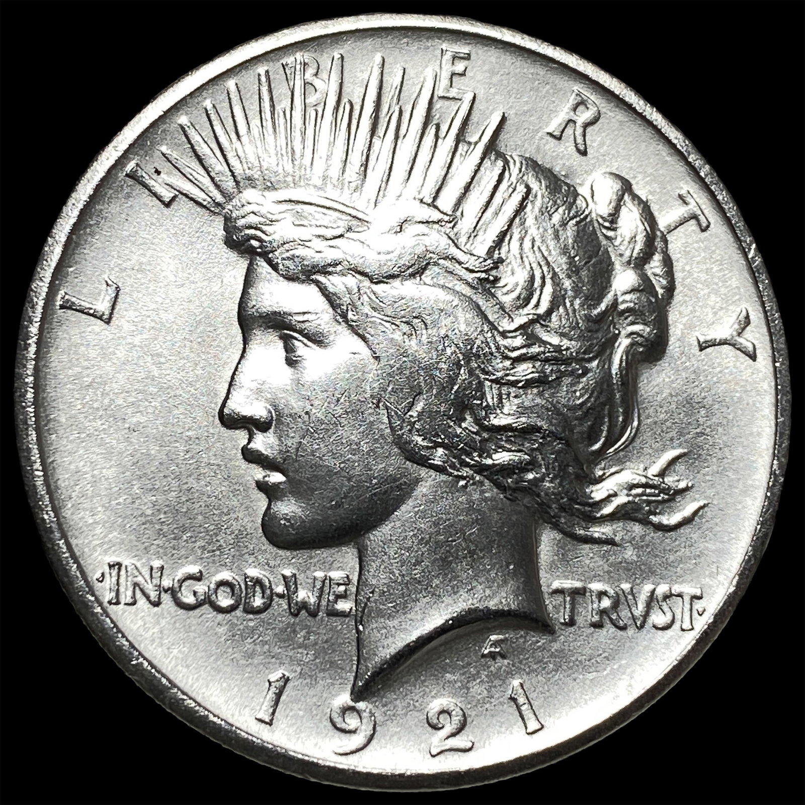1921 Silver Peace Dollar UNCIRCULATED: 1921 Silver Peace Dollar UNCIRCULATED