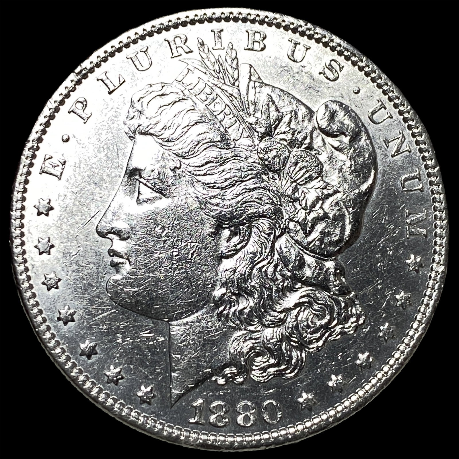 1880 Morgan Silver Dollar CHOICE BU: 1880 Morgan Silver Dollar CHOICE BU
