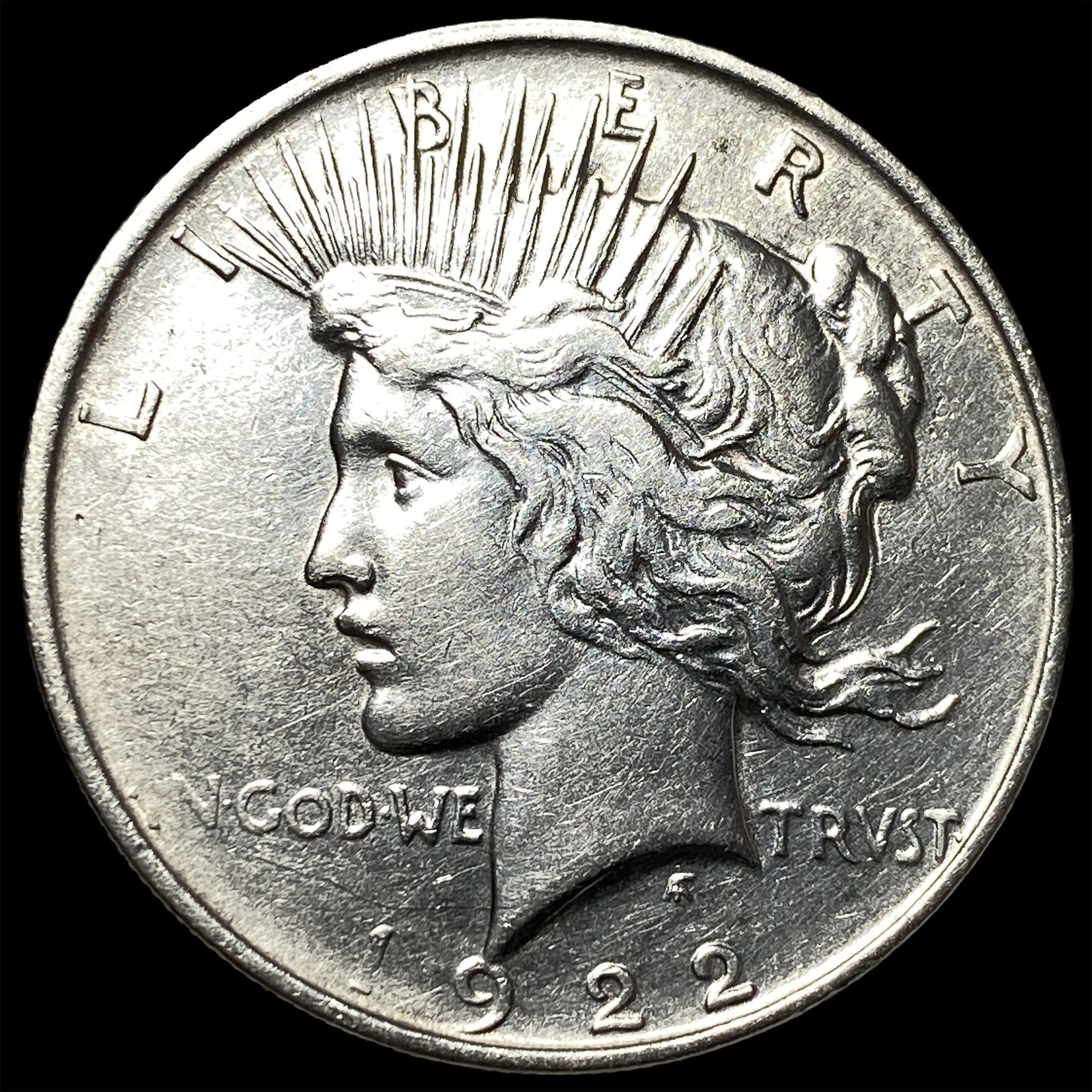 1922 Silver Peace Dollar CHOICE AU: 1922 Silver Peace Dollar CHOICE AU