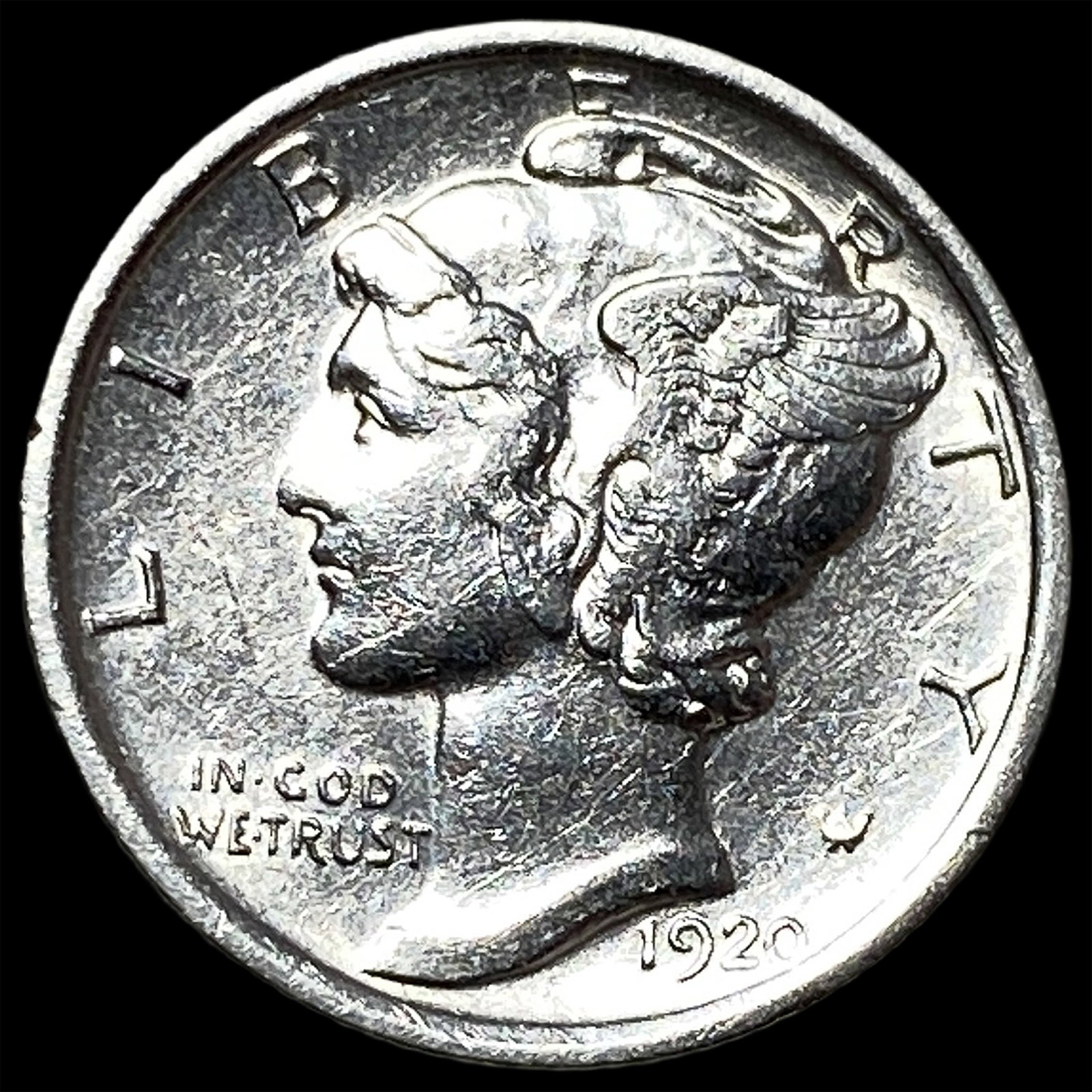 1920 Mercury Dime UNCIRCULATED: 1920 Mercury Dime UNCIRCULATED