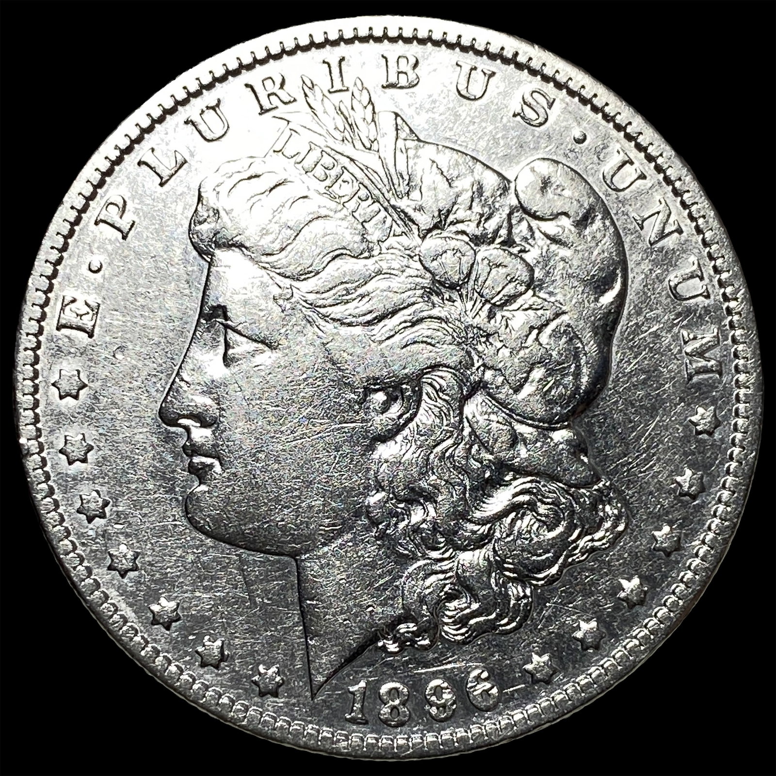 1896-O Silver Morgan Dollar NEARLY UNCIRCULATED: 1896-O Silver Morgan Dollar NEARLY UNCIRCULATED