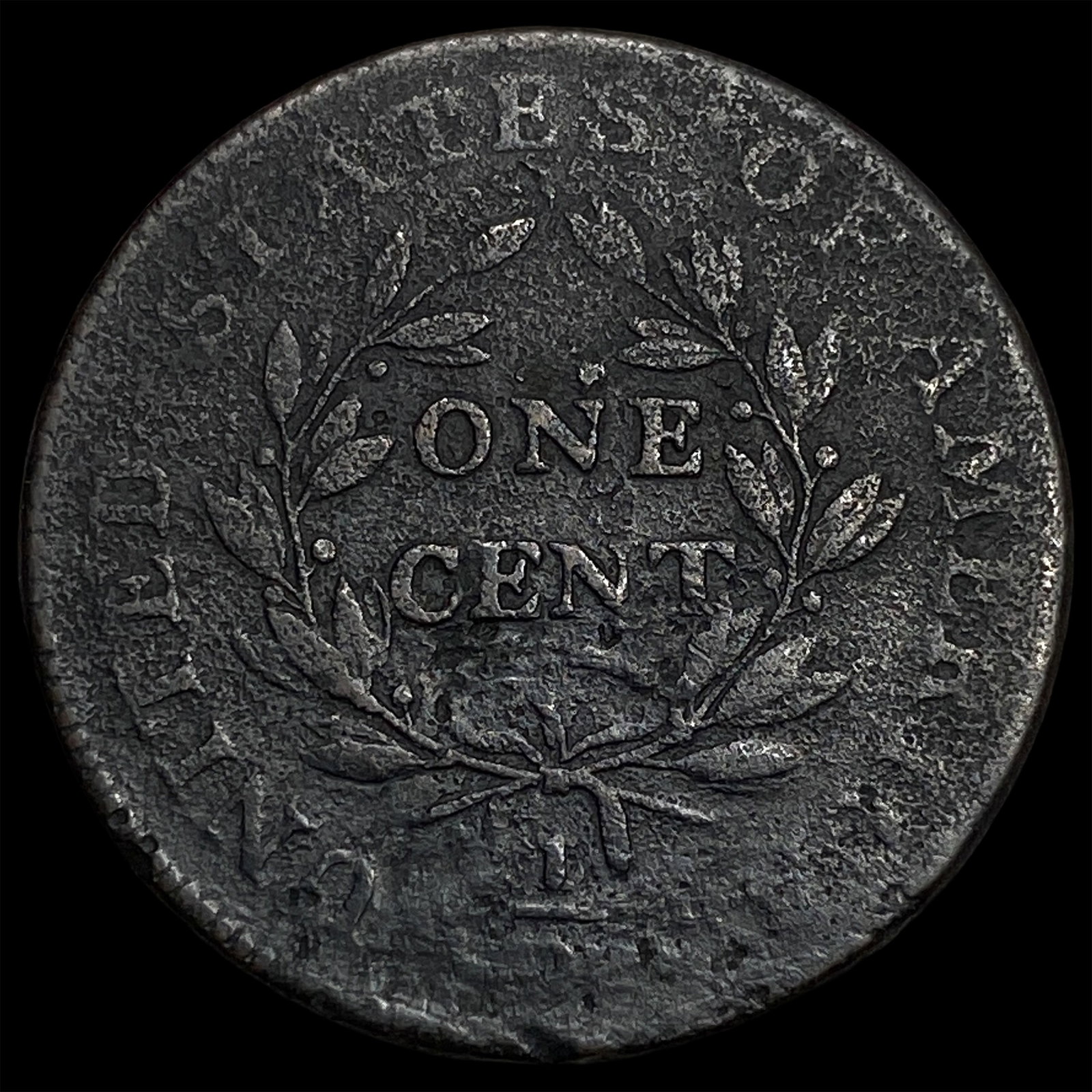 1798 Draped Bust Large Cent LIGHTLY CIRCULATED - 2