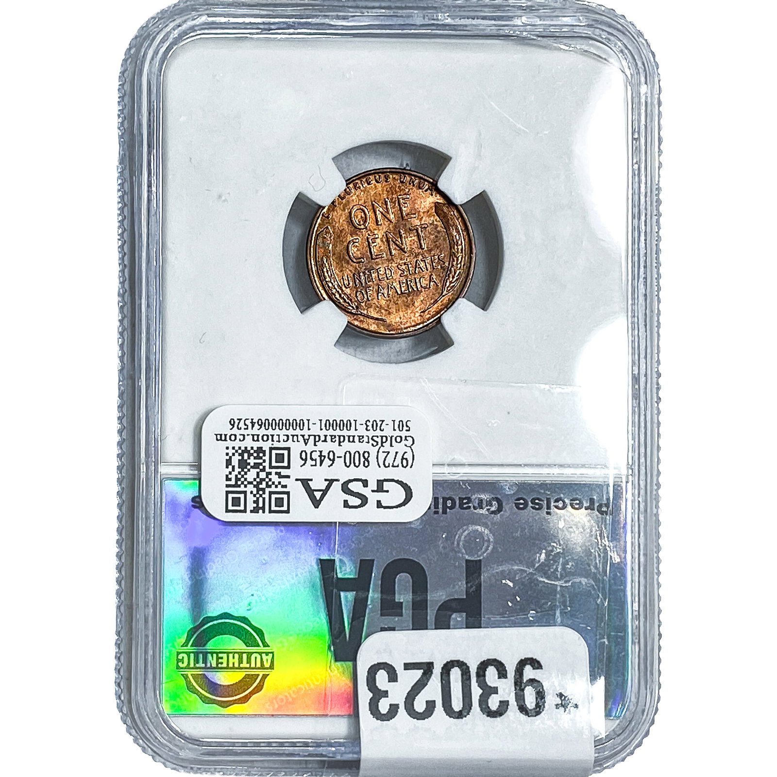 1932-D Wheat Cent PGA MS65RD - 2