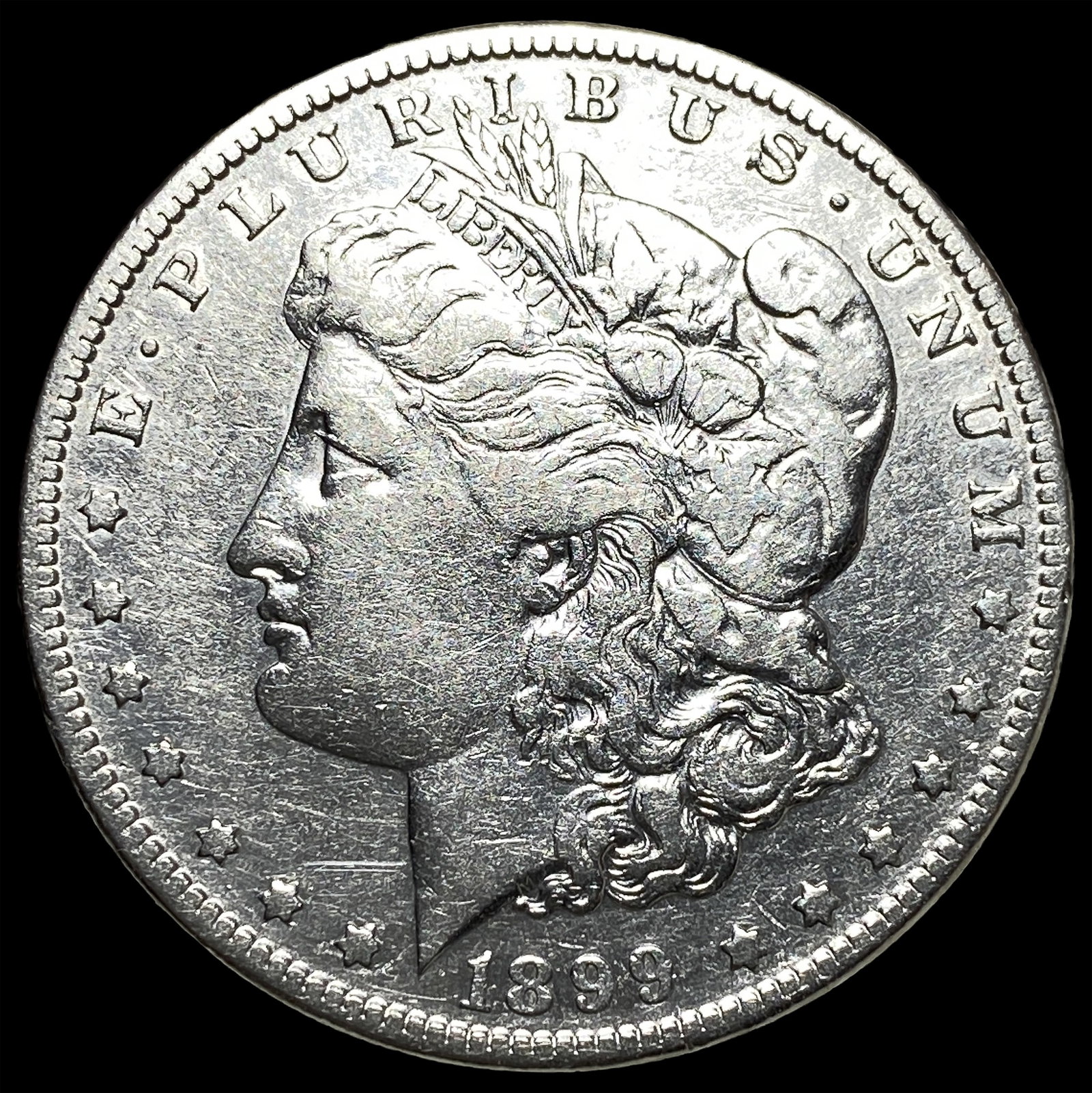 1899-S Silver Morgan Dollar CLOSELY UNCIRCULATED: 1899-S Silver Morgan Dollar CLOSELY UNCIRCULATED