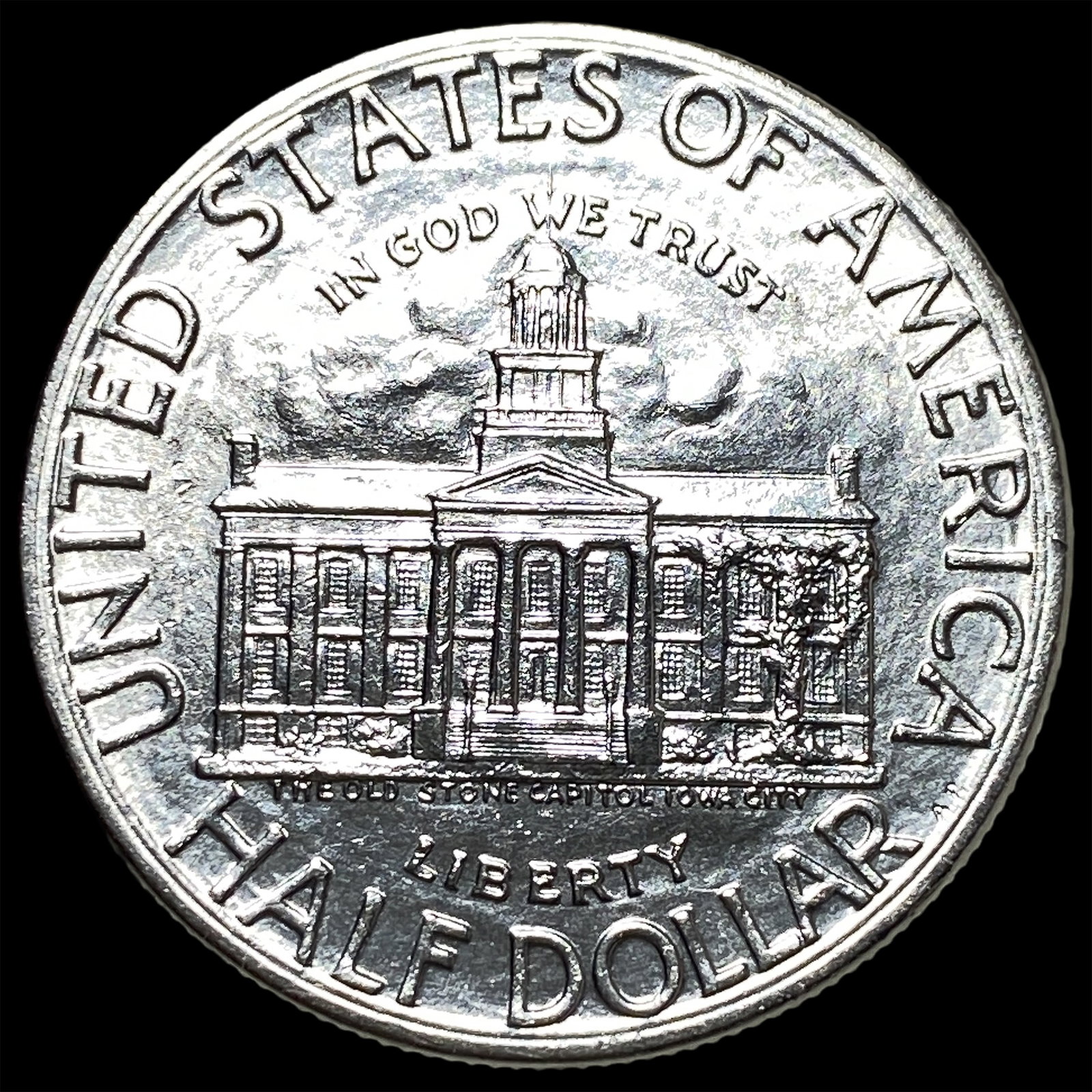 1946 Iowa Statehood Centennial Half Dollar GEM BU: 1946 Iowa Statehood Centennial Half Dollar GEM BU