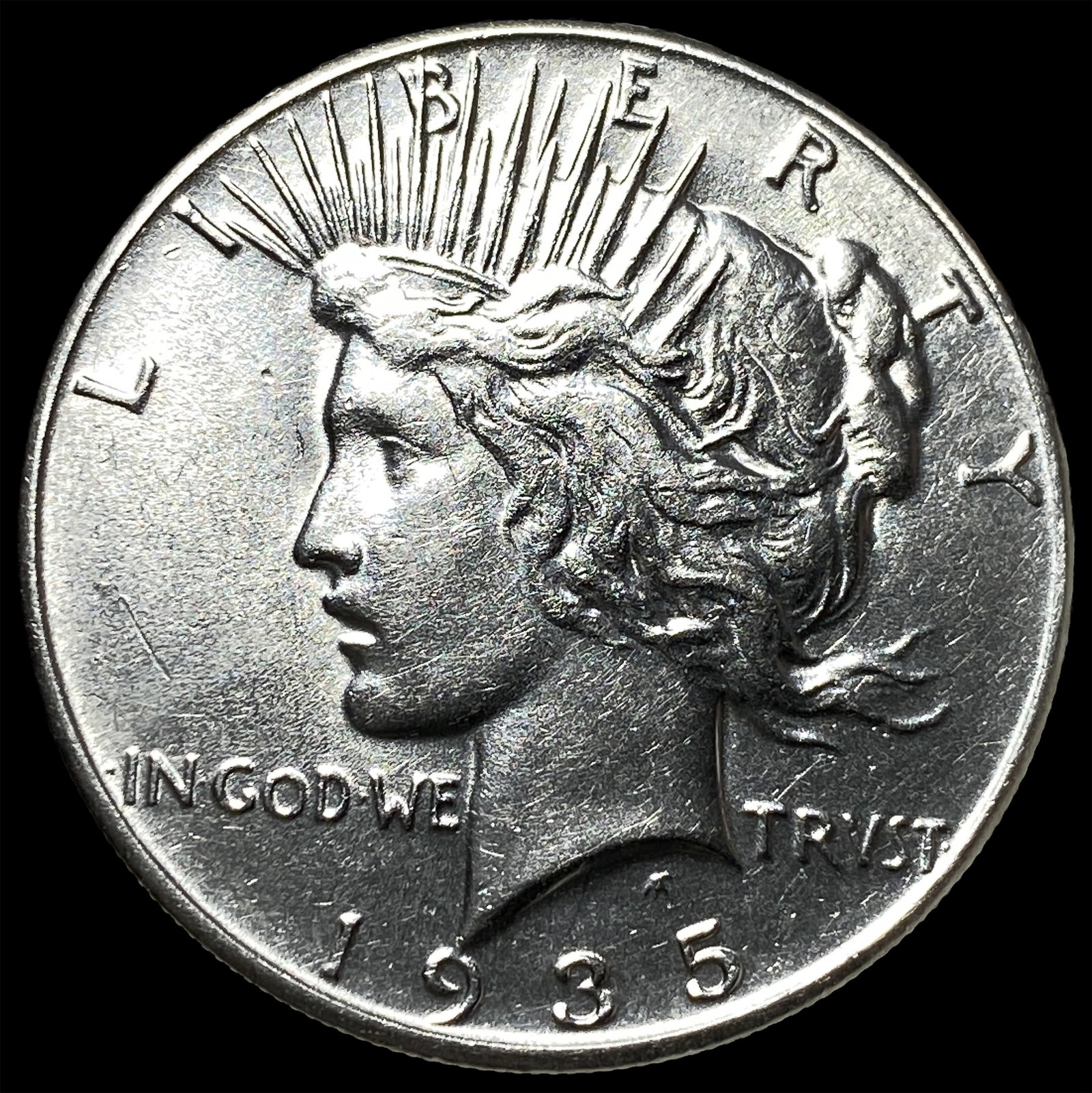 1935 Silver Peace Dollar UNCIRCULATED: 1935 Silver Peace Dollar UNCIRCULATED