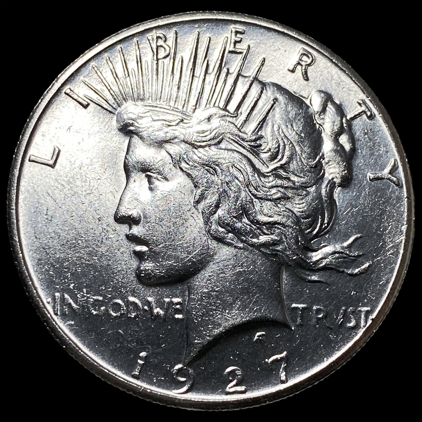 1927 Peace Silver Dollar UNCIRCULATED (1 of 2)