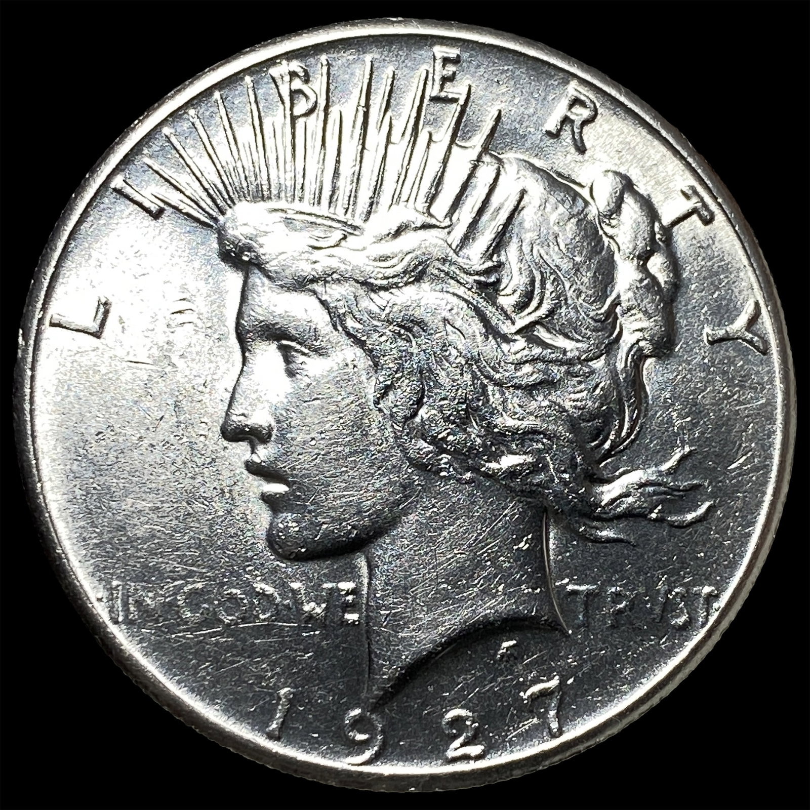 1927 Silver Peace Dollar UNCIRCULATED: 1927 Silver Peace Dollar UNCIRCULATED