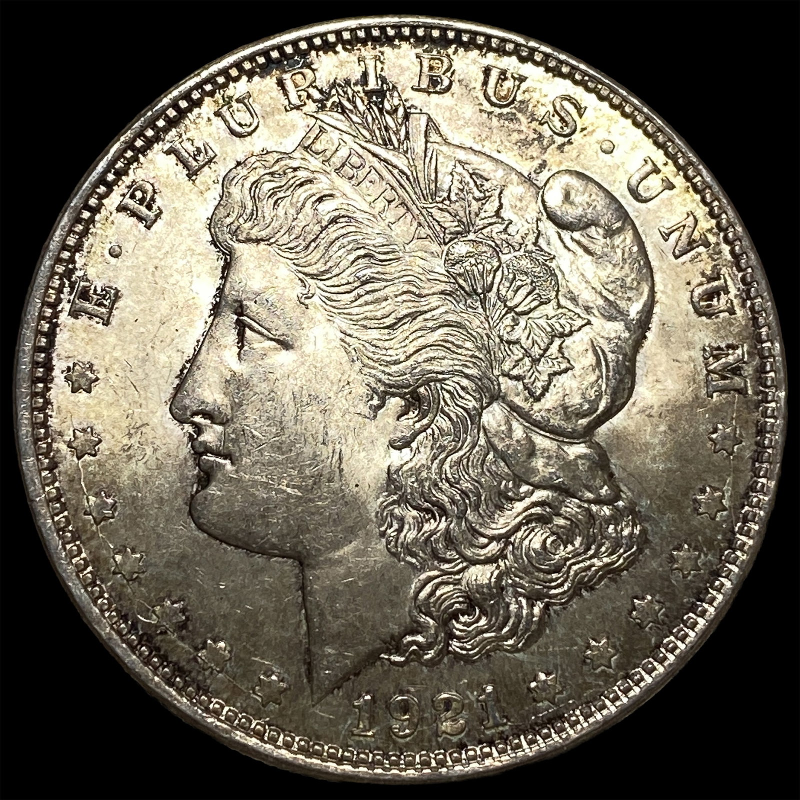 1921 Morgan Silver Dollar UNCIRCULATED: 1921 Morgan Silver Dollar UNCIRCULATED