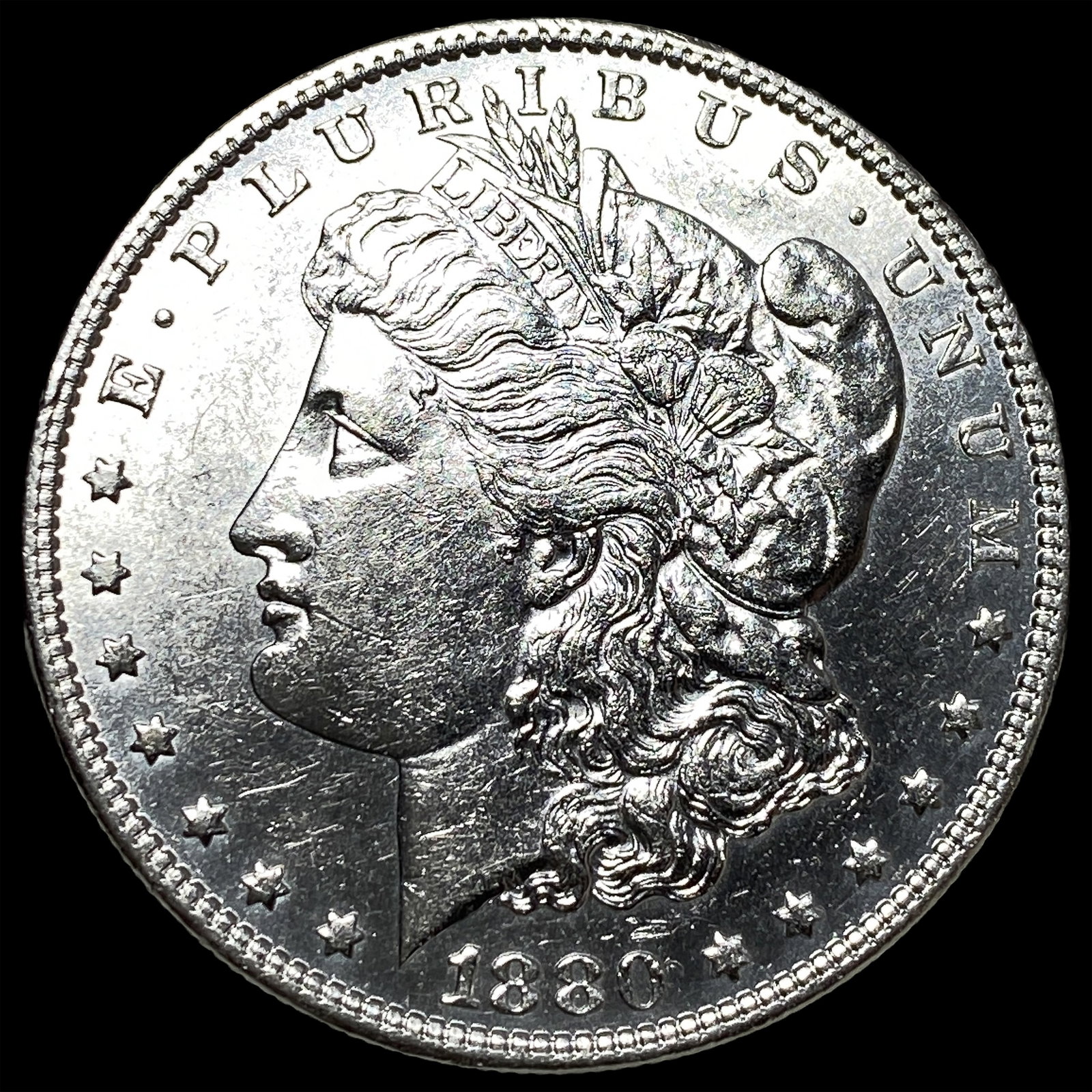 1880 Morgan Silver Dollar UNCIRCULATED: 1880 Morgan Silver Dollar UNCIRCULATED