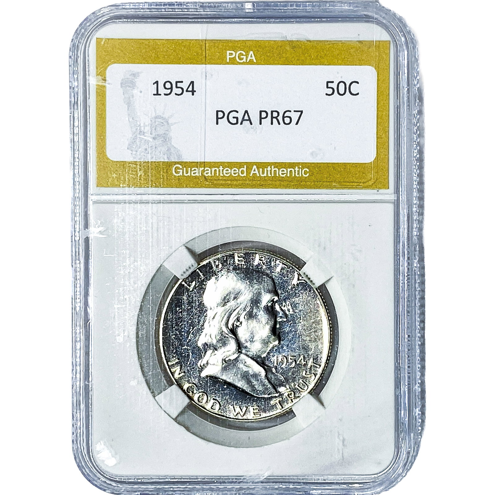 1954 Franklin Half Dollar PGA PR67 (1 of 2)
