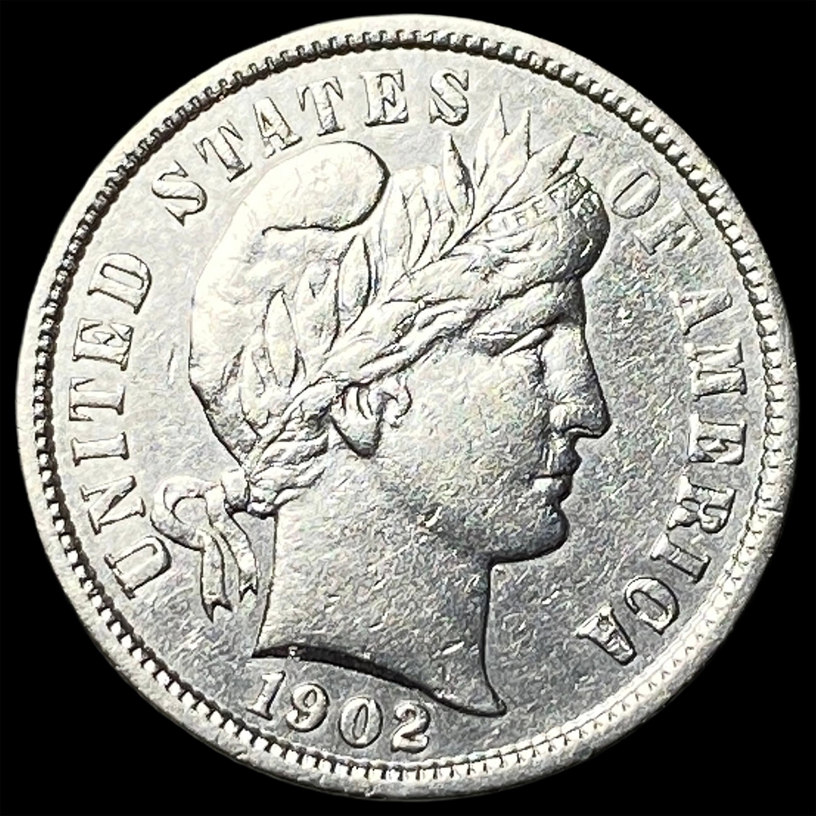 1902 Barber Dime GEM BU (1 of 2)
