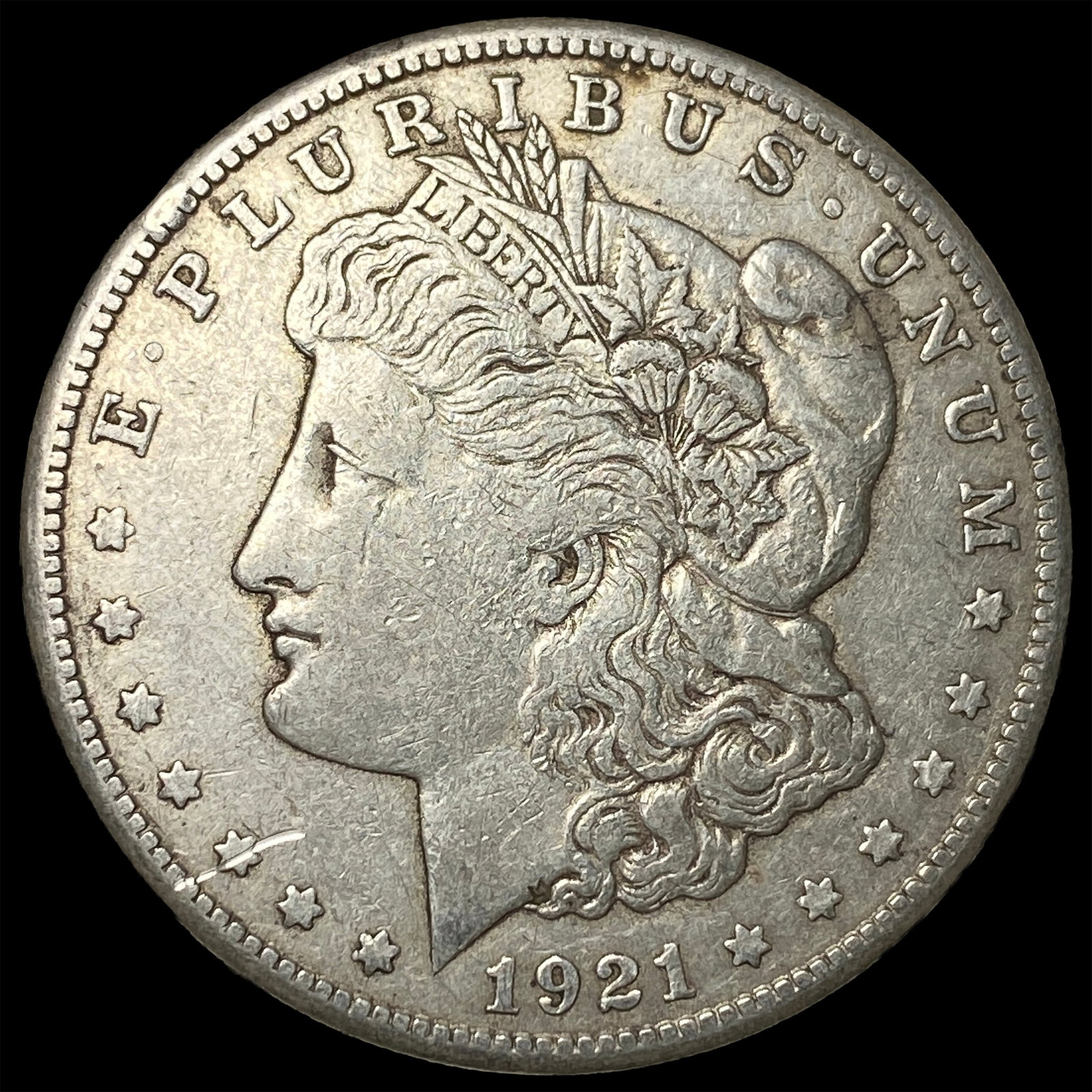 1921 Morgan Silver Dollar LIGHTLY CIRCULATED: 1921 Morgan Silver Dollar LIGHTLY CIRCULATED