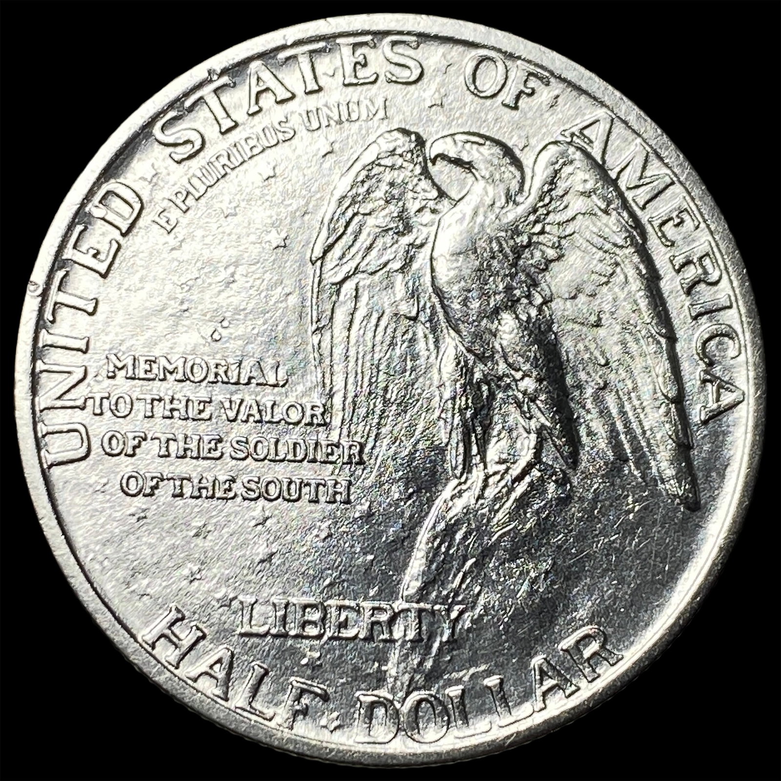 1925 Stone Mountain Silver Half Dollar GEM BU - 2