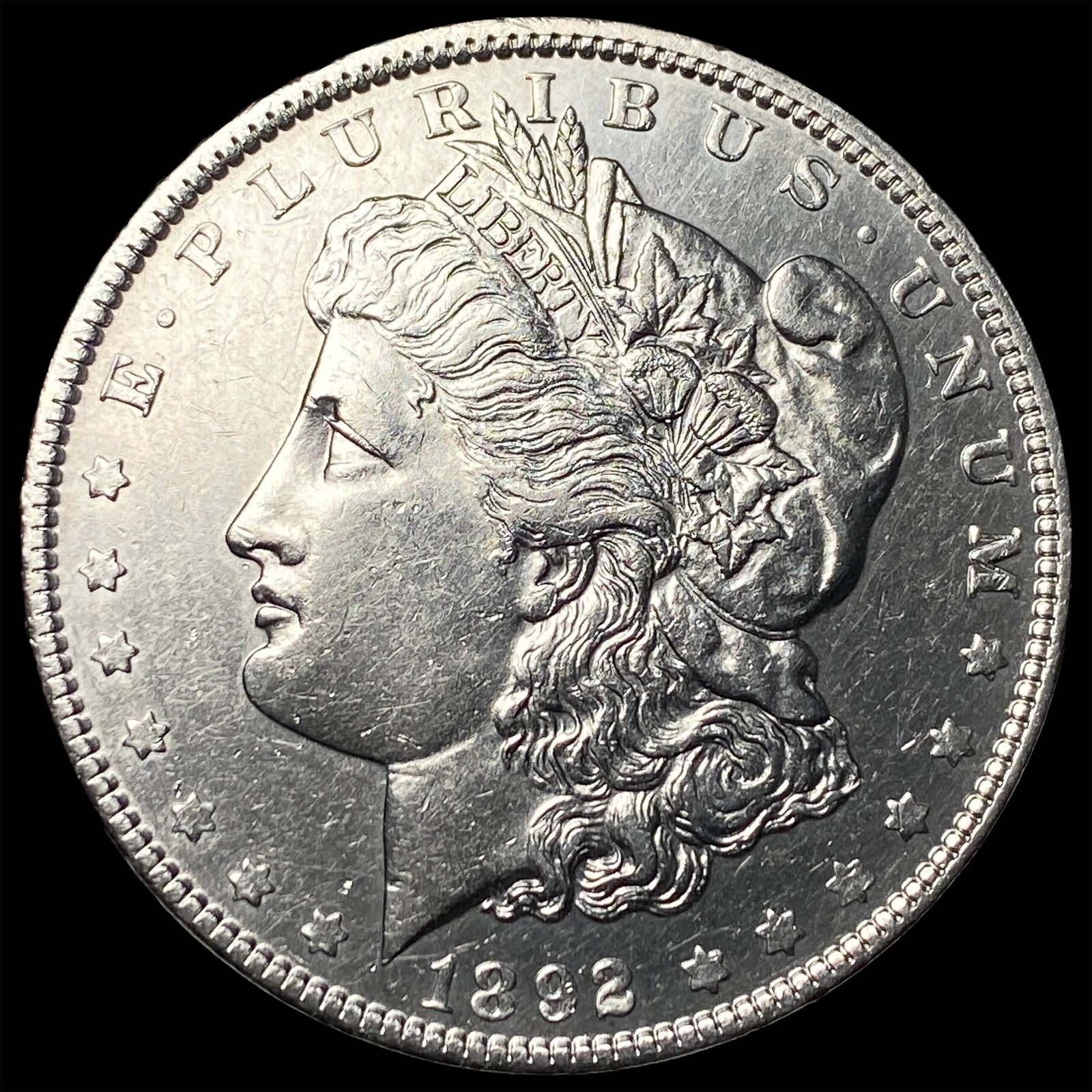 1892 Morgan Silver Dollar CHOICE BU (1 of 2)