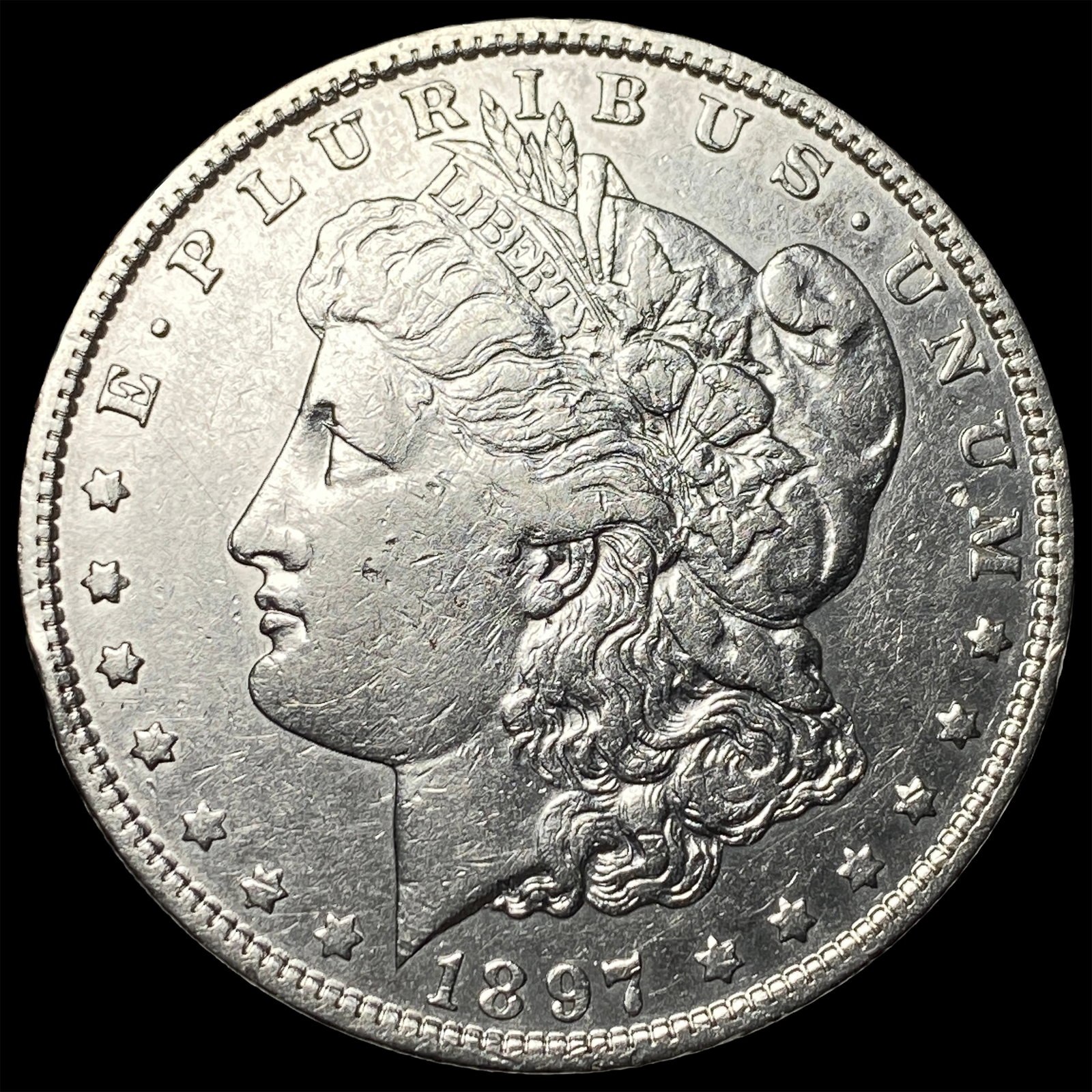 1897-O Silver Morgan Dollar CLOSELY UNCIRCULATED: 1897-O Silver Morgan Dollar CLOSELY UNCIRCULATED