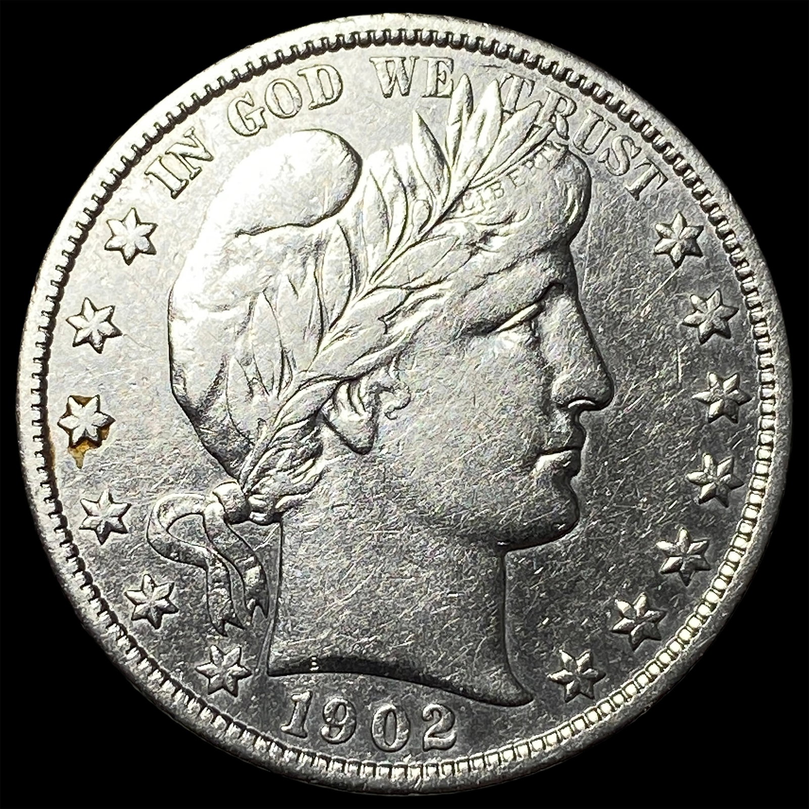 1902 Barber Half Dollar CHOICE AU (1 of 2)