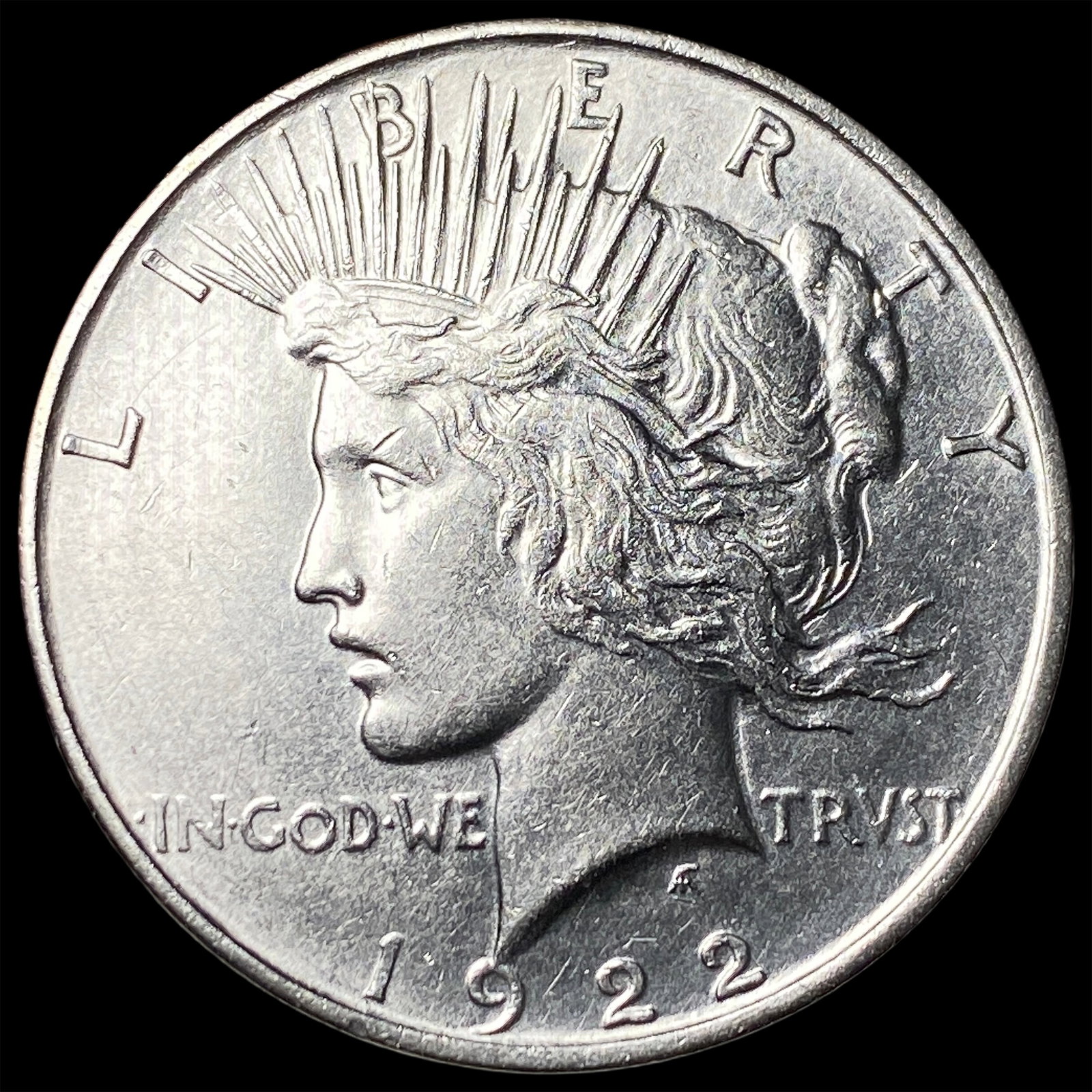 1922 Silver Peace Dollar CHOICE BU: 1922 Silver Peace Dollar CHOICE BU
