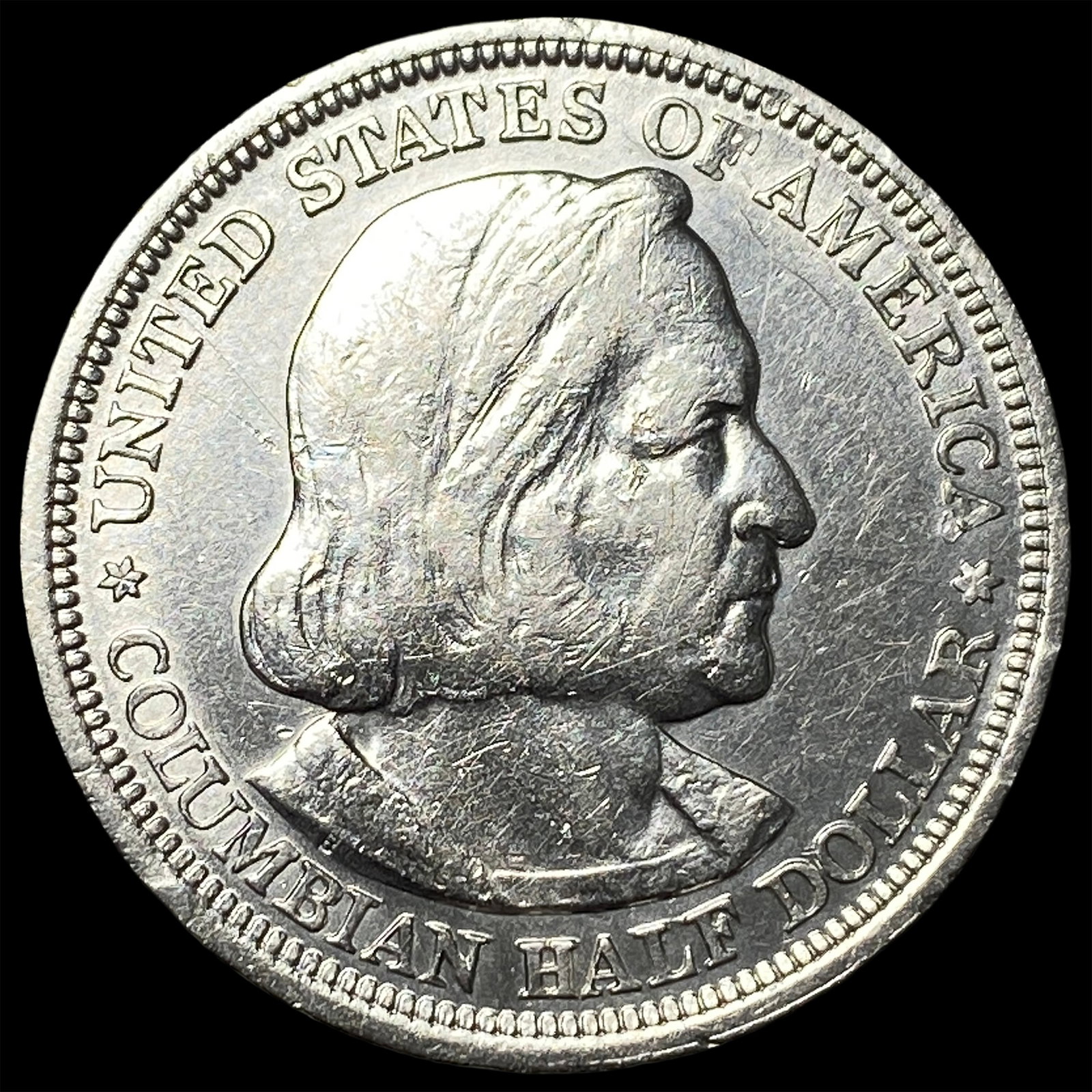 1893 Silver Columbian Half Dollar UNCIRCULATED: 1893 Silver Columbian Half Dollar UNCIRCULATED