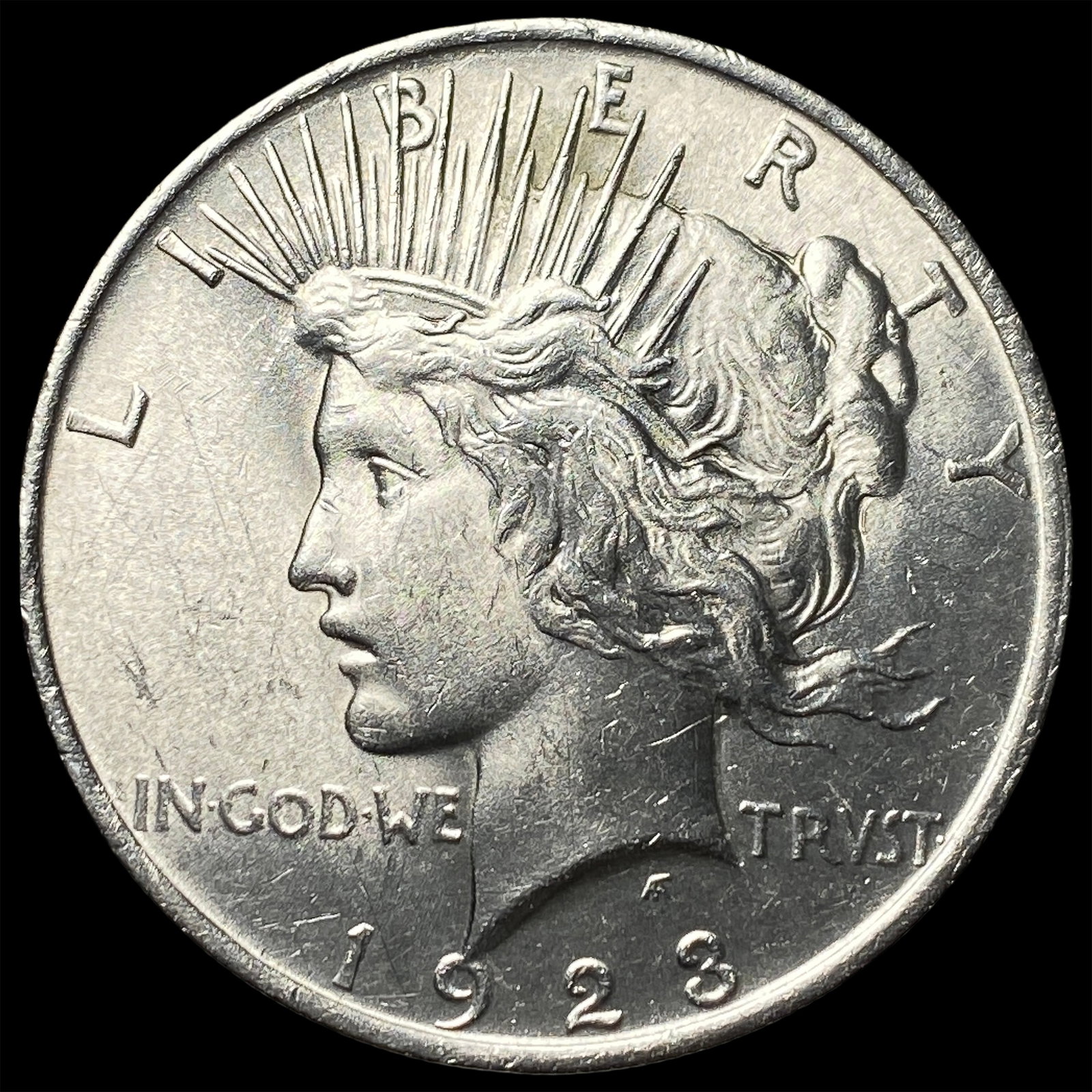 1923 Peace Silver Dollar CHOICE BU: 1923 Peace Silver Dollar CHOICE BU