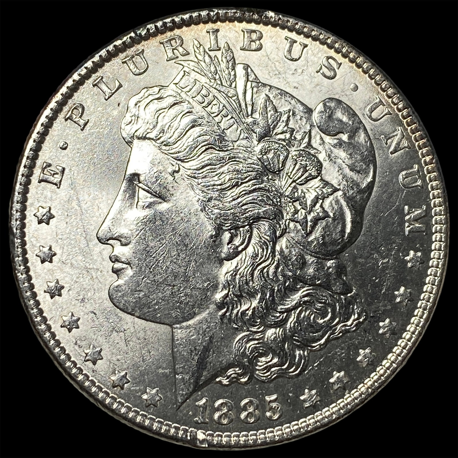 1885 Morgan Silver Dollar CHOICE BU: 1885 Morgan Silver Dollar CHOICE BU