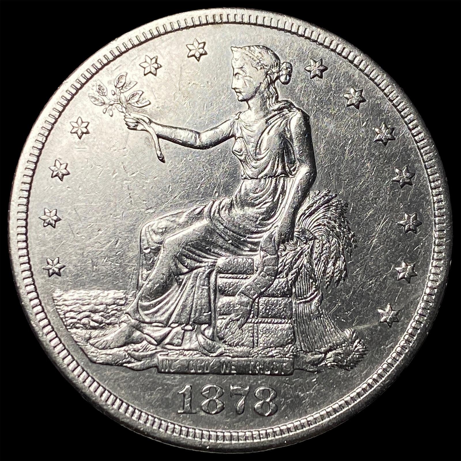 1878-S Silver Trade Dollar UNCIRCULATED: 1878-S Silver Trade Dollar UNCIRCULATED