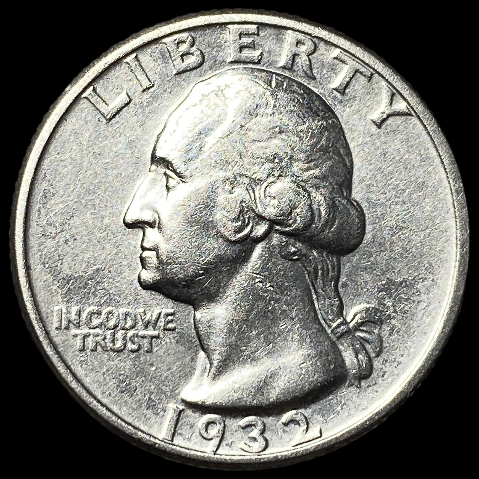 1932 Silver Washington Quarter UNCIRCULATED: 1932 Silver Washington Quarter UNCIRCULATED