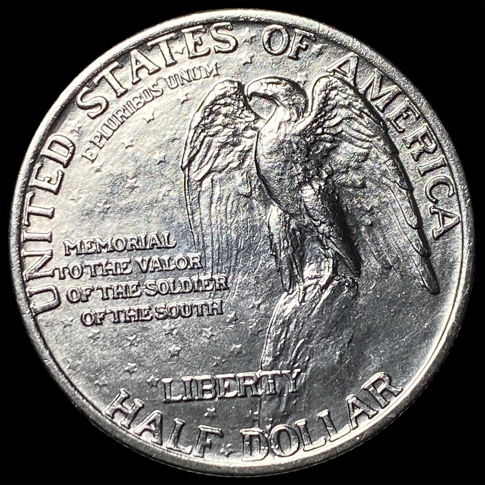 1925 Stone Mountain Silver Half Dollar GEM BU - 2