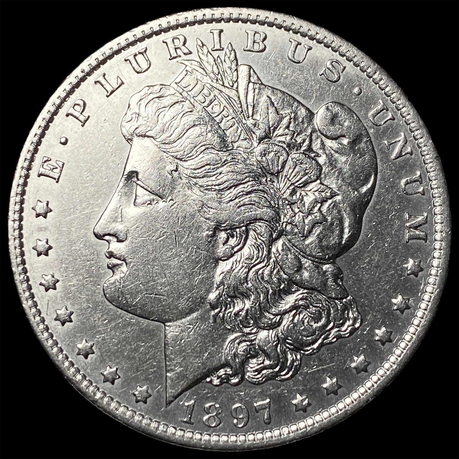 1897 Morgan Silver Dollar UNCIRCULATED: 1897 Morgan Silver Dollar UNCIRCULATED