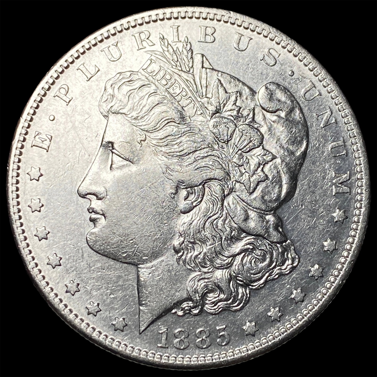 1885 Morgan Silver Dollar UNCIRCULATED: 1885 Morgan Silver Dollar UNCIRCULATED