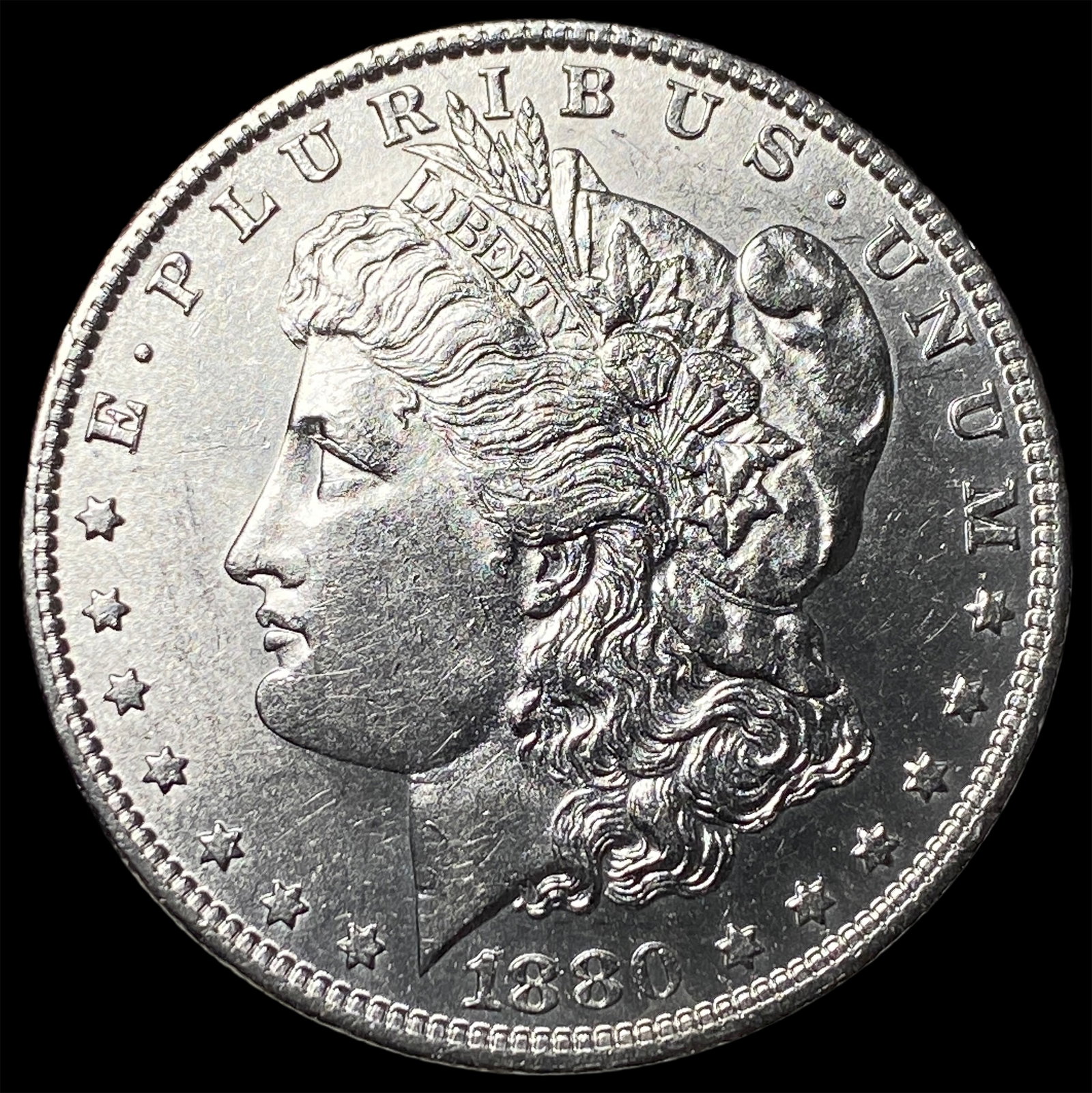 1880 Morgan Silver Dollar CHOICE BU: 1880 Morgan Silver Dollar CHOICE BU