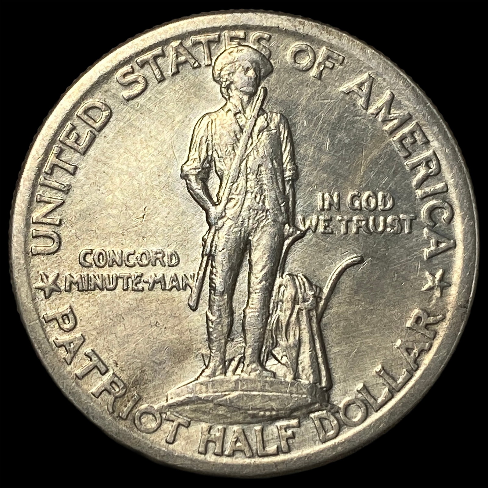 1925 Silver Lexington-Concord Half Dollar UNCIRCULATED: 1925 Silver Lexington-Concord Half Dollar UNCIRCULATED