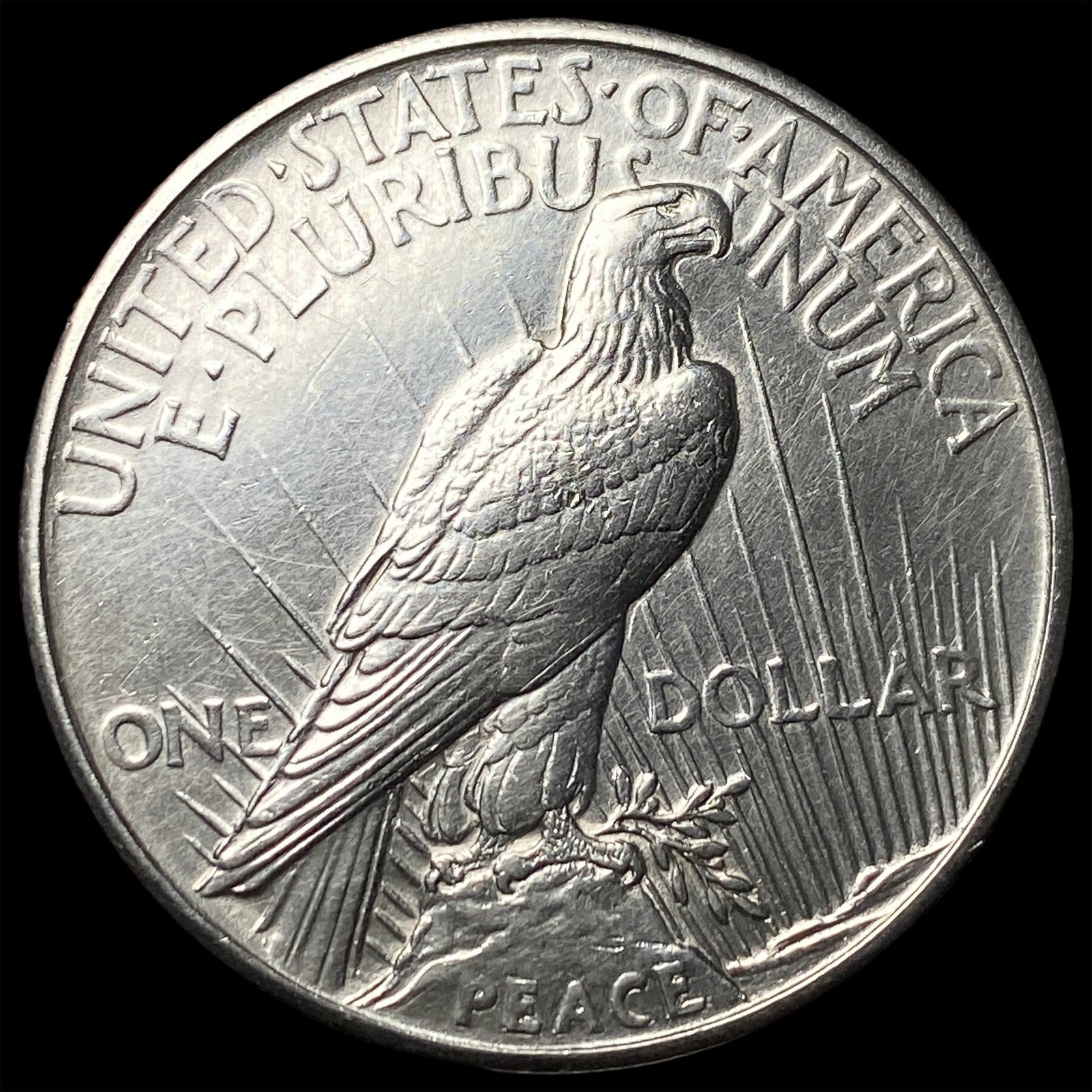 1921 Silver Peace Dollar UNCIRCULATED - 2