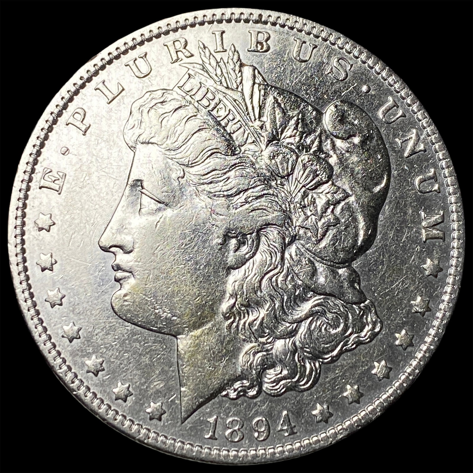 1894-O Silver Morgan Dollar CHOICE AU: 1894-O Silver Morgan Dollar CHOICE AU