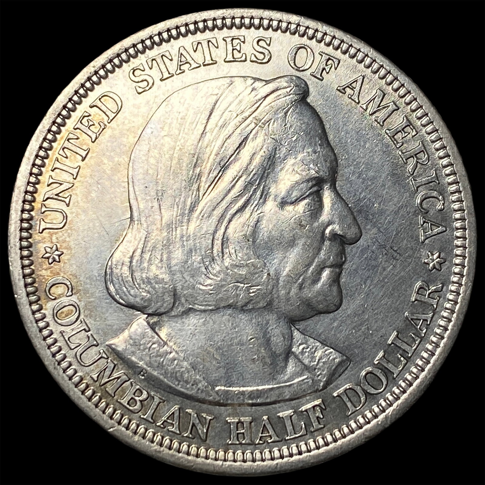 1893 Silver Columbian Half Dollar GEM BU: 1893 Silver Columbian Half Dollar GEM BU