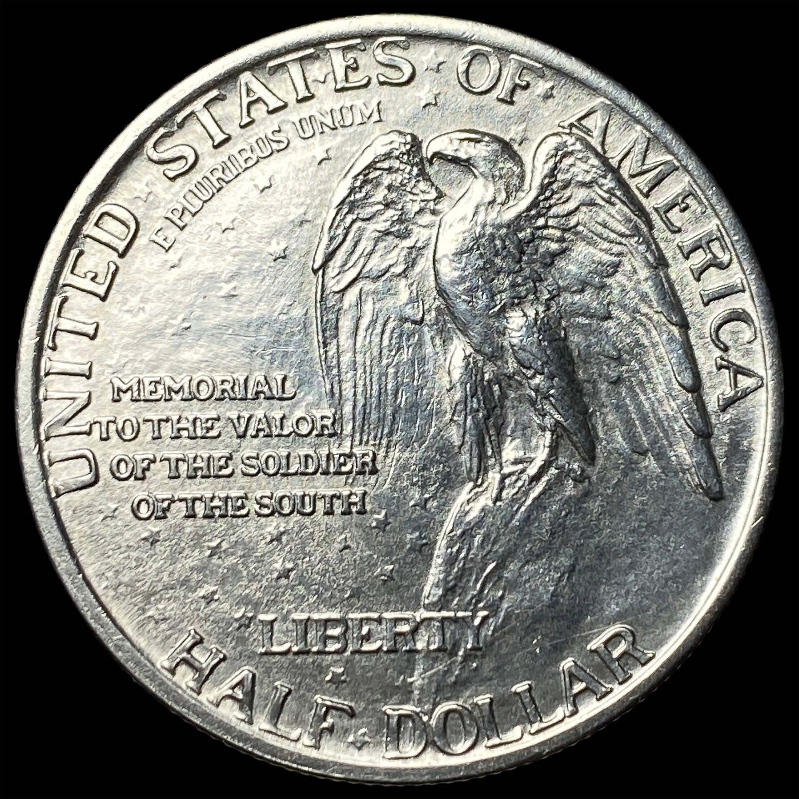1925 Stone Mountain Silver Half Dollar GEM BU - 2