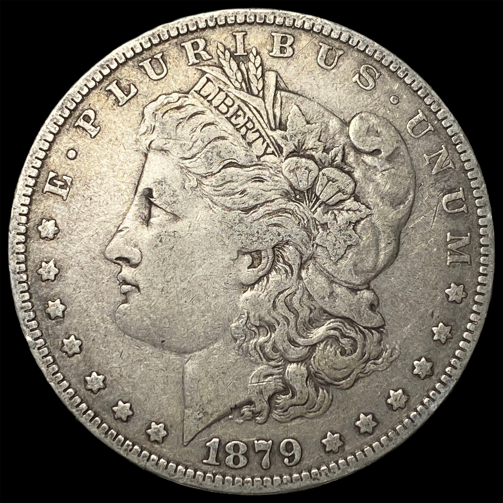 1879 Morgan Silver Dollar LIGHTLY CIRCULATED: 1879 Morgan Silver Dollar LIGHTLY CIRCULATED