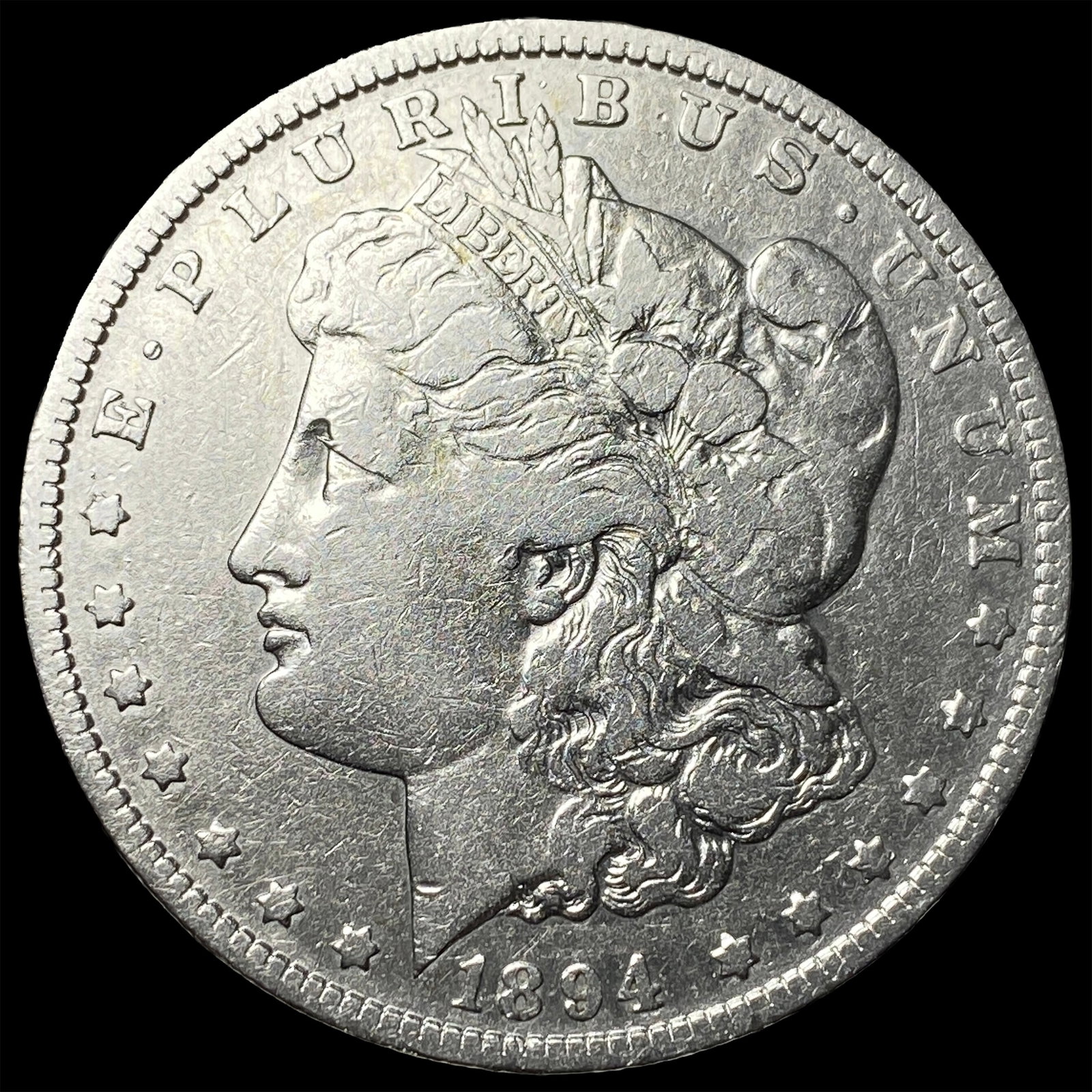 1884-O Silver Morgan Dollar NEARLY UNCIRCULATED: 1884-O Silver Morgan Dollar NEARLY UNCIRCULATED