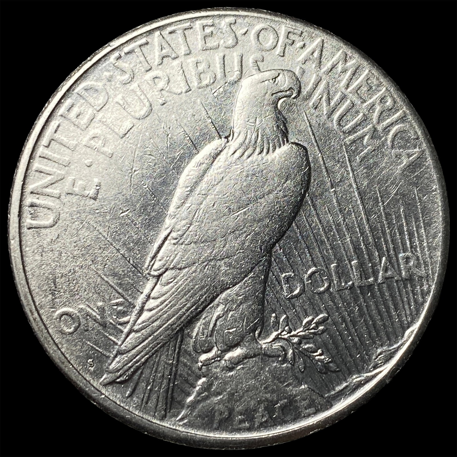 1925-S Silver Peace Dollar UNCIRCULATED - 2