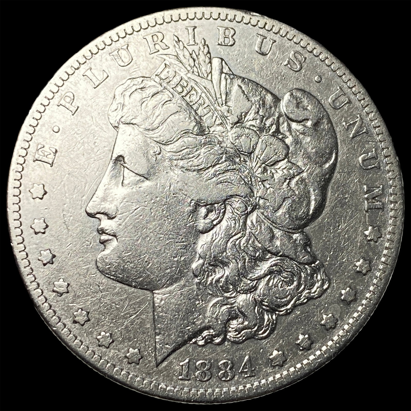 1884-O Silver Morgan Dollar CLOSELY UNCIRCULATED: 1884-O Silver Morgan Dollar CLOSELY UNCIRCULATED