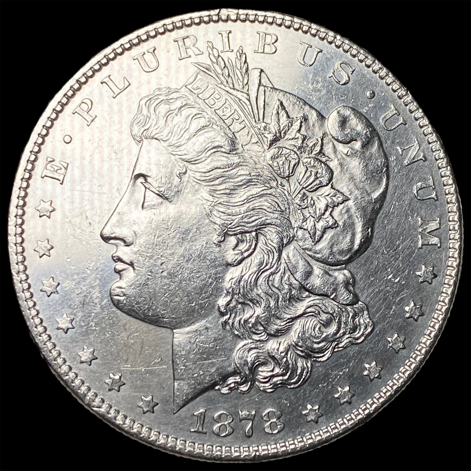 1878 Silver Morgan Dollar UNCIRCULATED: 1878 Silver Morgan Dollar UNCIRCULATED