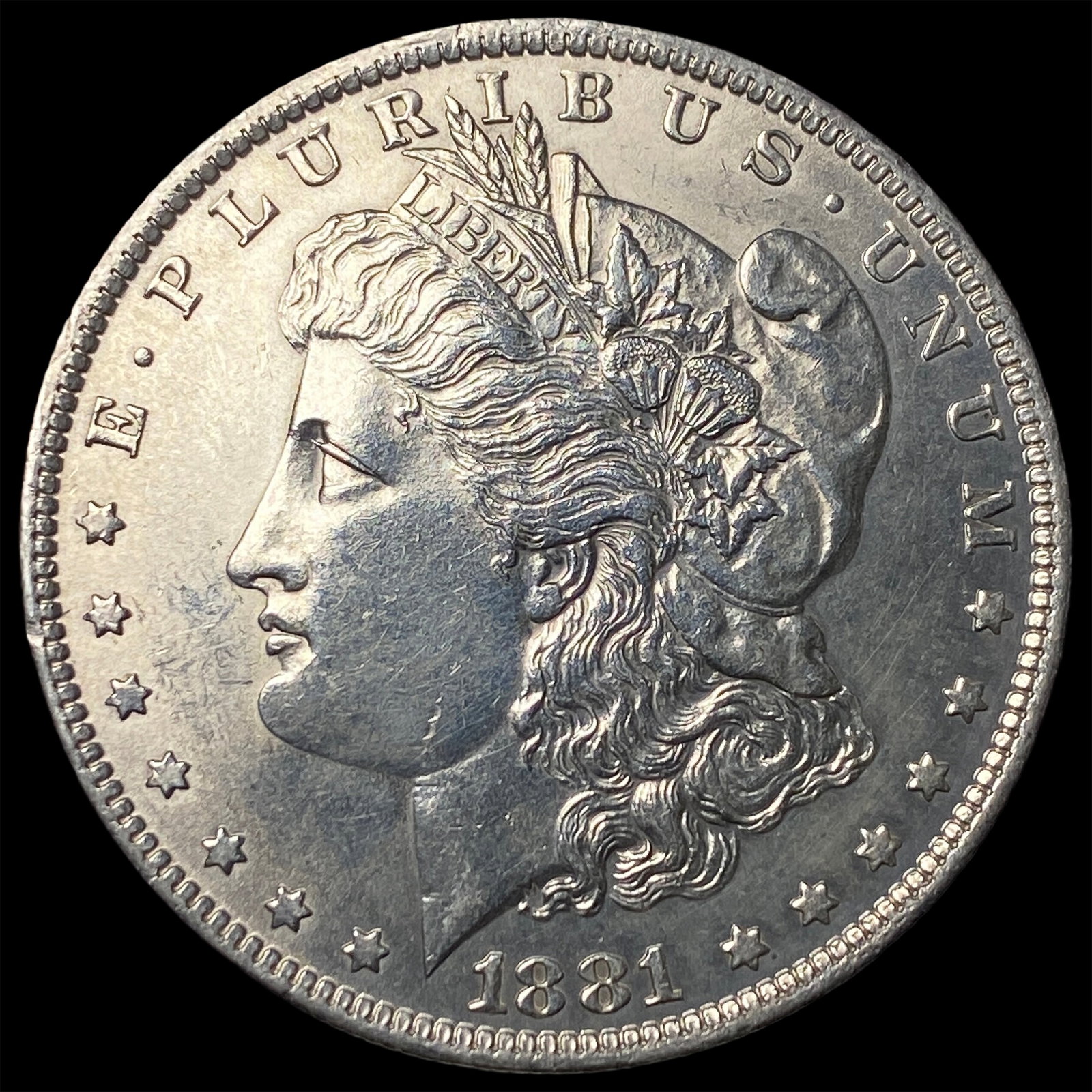 1881-S Silver Morgan Dollar UNCIRCULATED: 1881-S Silver Morgan Dollar UNCIRCULATED