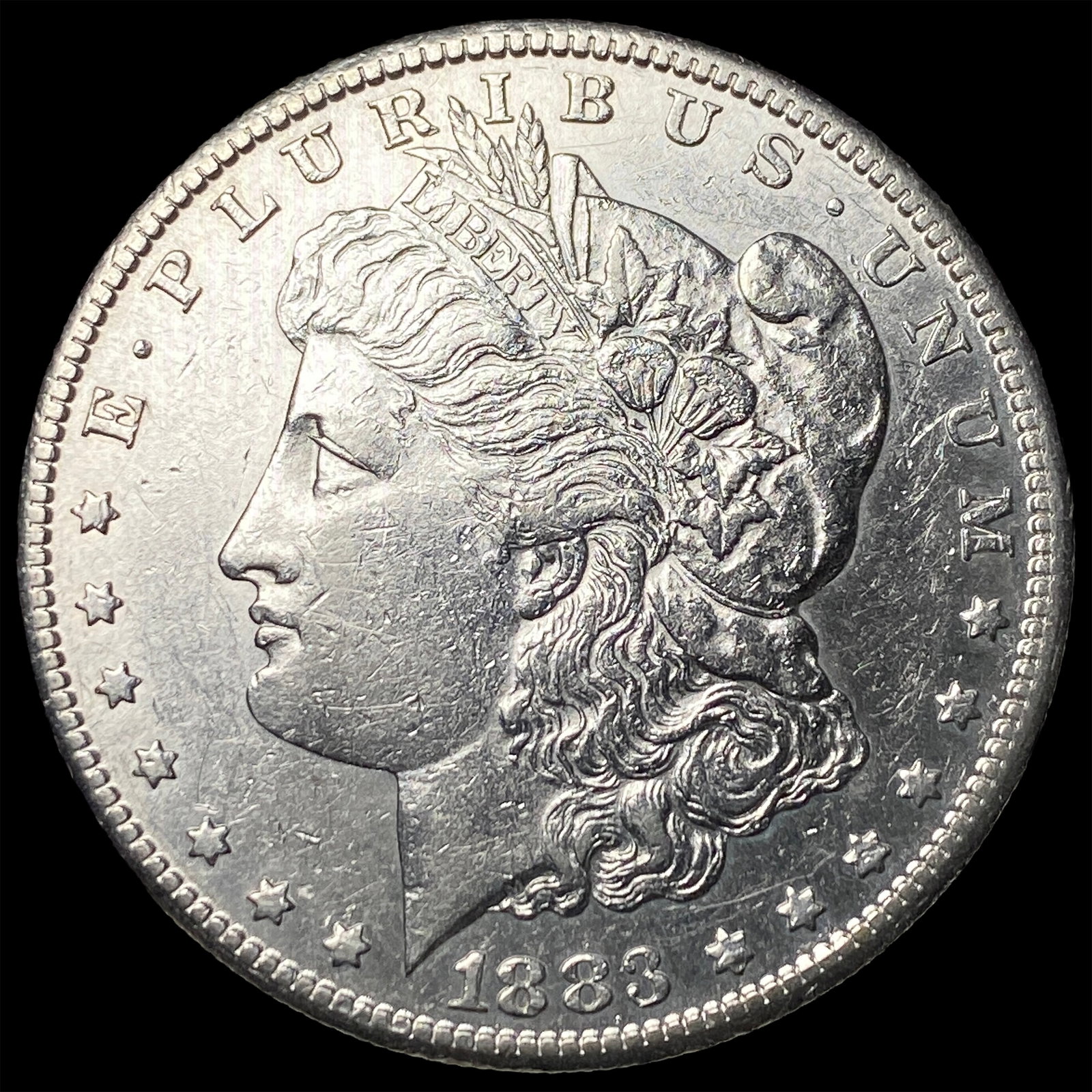 1883-S Silver Morgan Dollar UNCIRCULATED: 1883-S Silver Morgan Dollar UNCIRCULATED