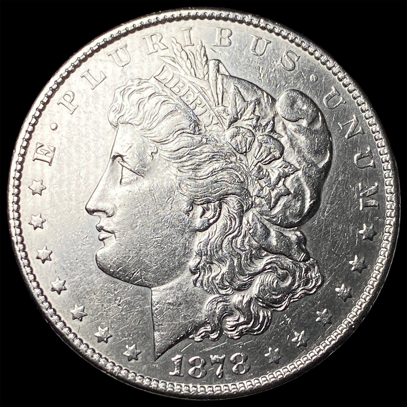1878-S Silver Morgan Dollar UNCIRCULATED: 1878-S Silver Morgan Dollar UNCIRCULATED