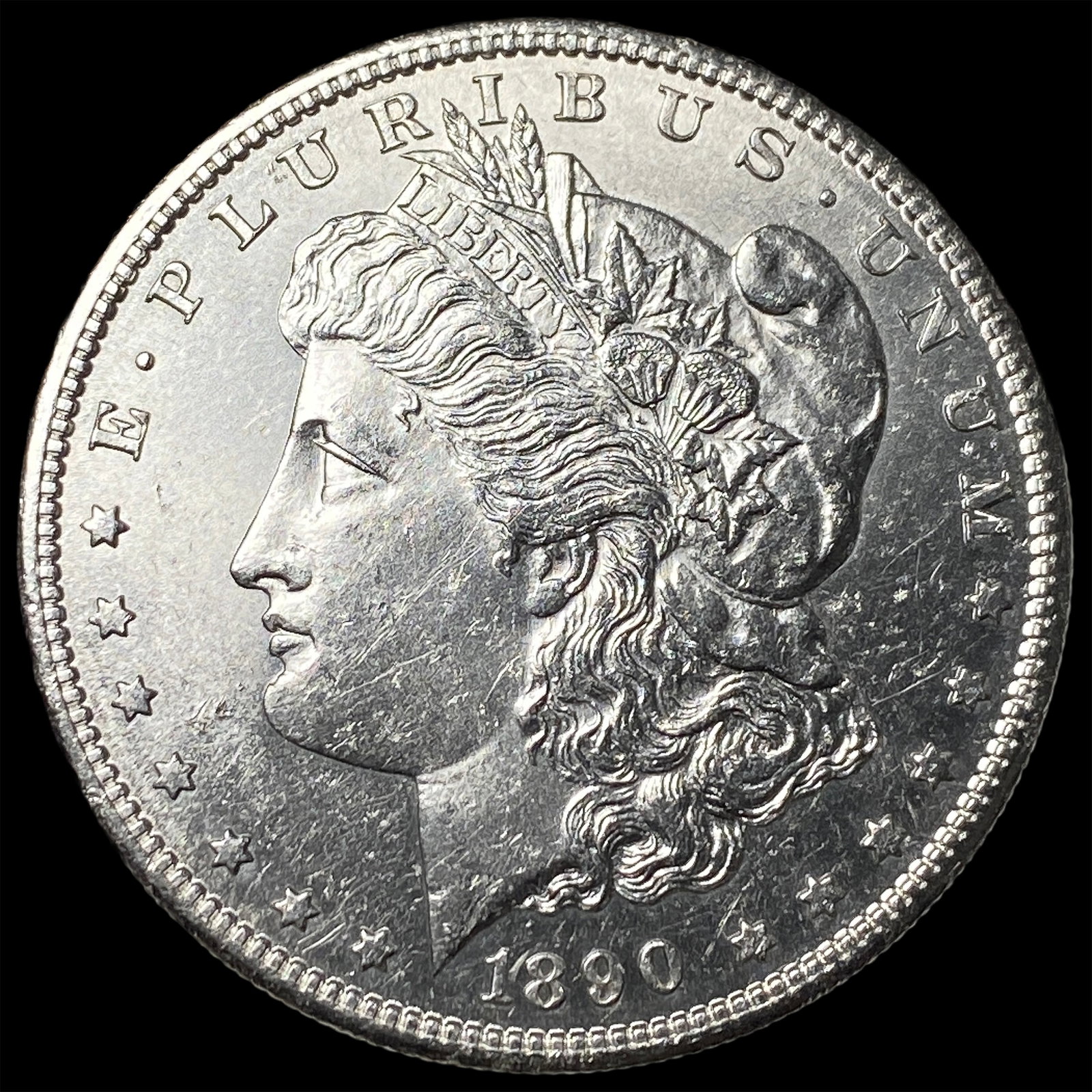 1890-S Silver Morgan Dollar UNCIRCULATED: 1890-S Silver Morgan Dollar UNCIRCULATED