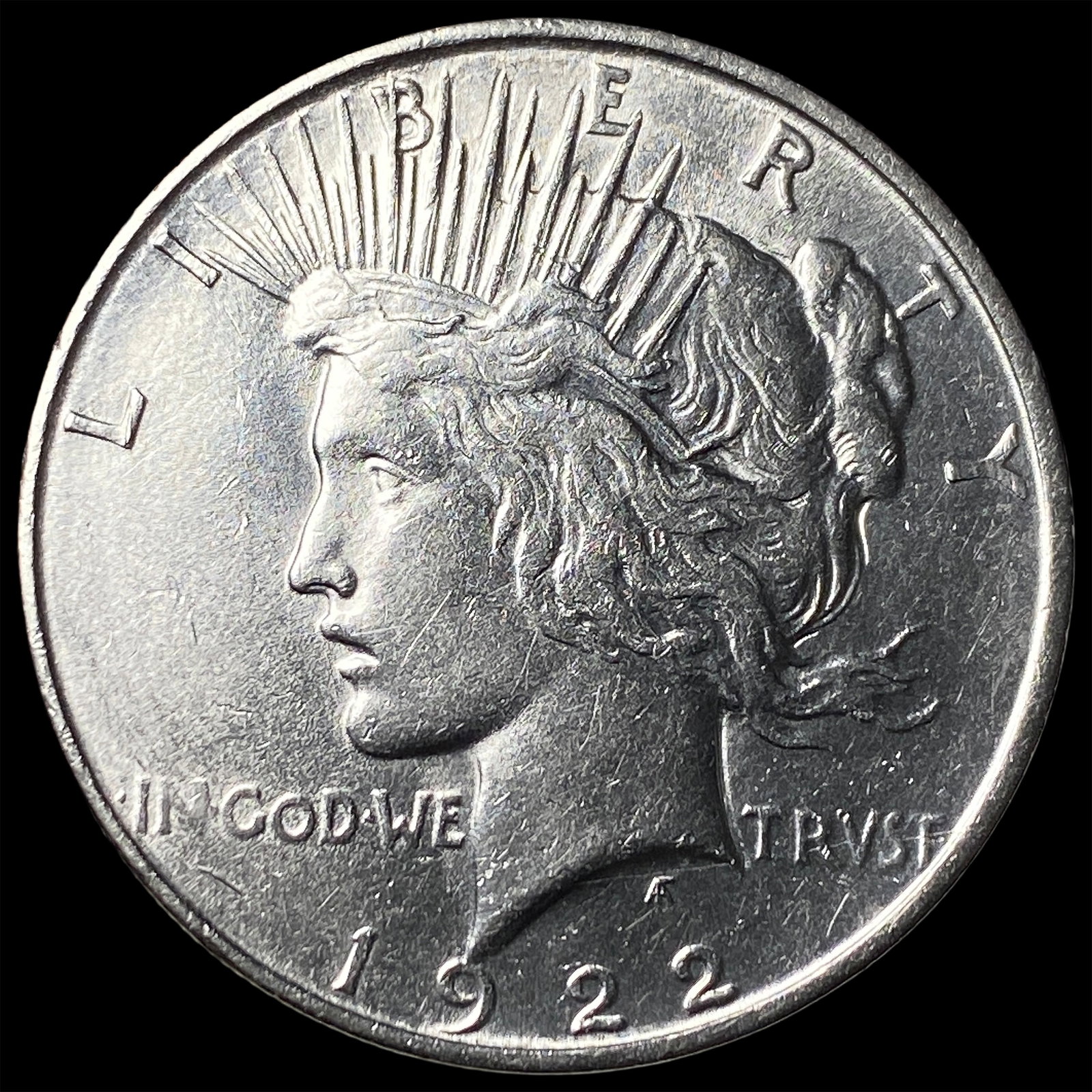 1922 Silver Peace Dollar UNCIRCULATED: 1922 Silver Peace Dollar UNCIRCULATED