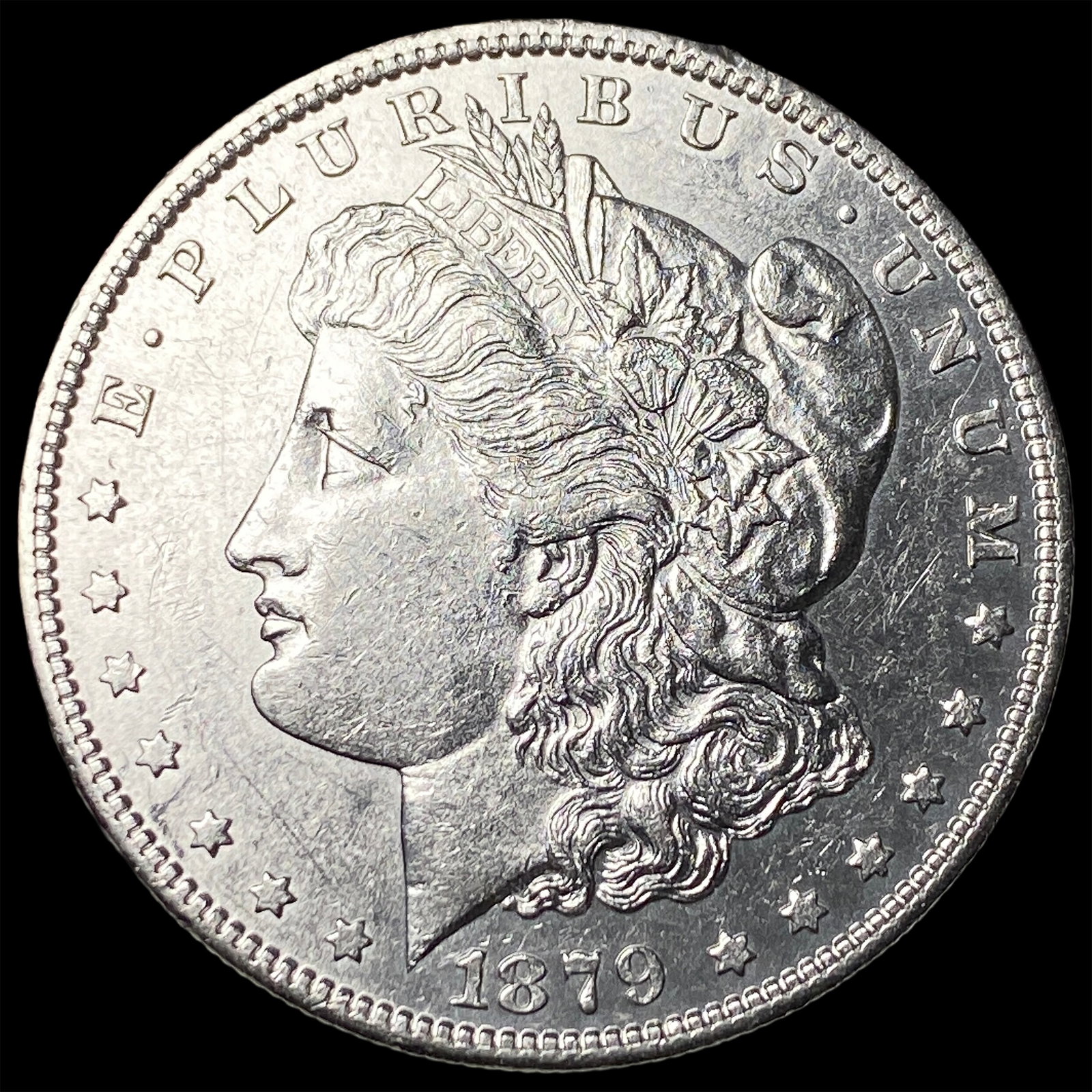 1879-S Silver Morgan Dollar UNCIRCULATED: 1879-S Silver Morgan Dollar UNCIRCULATED