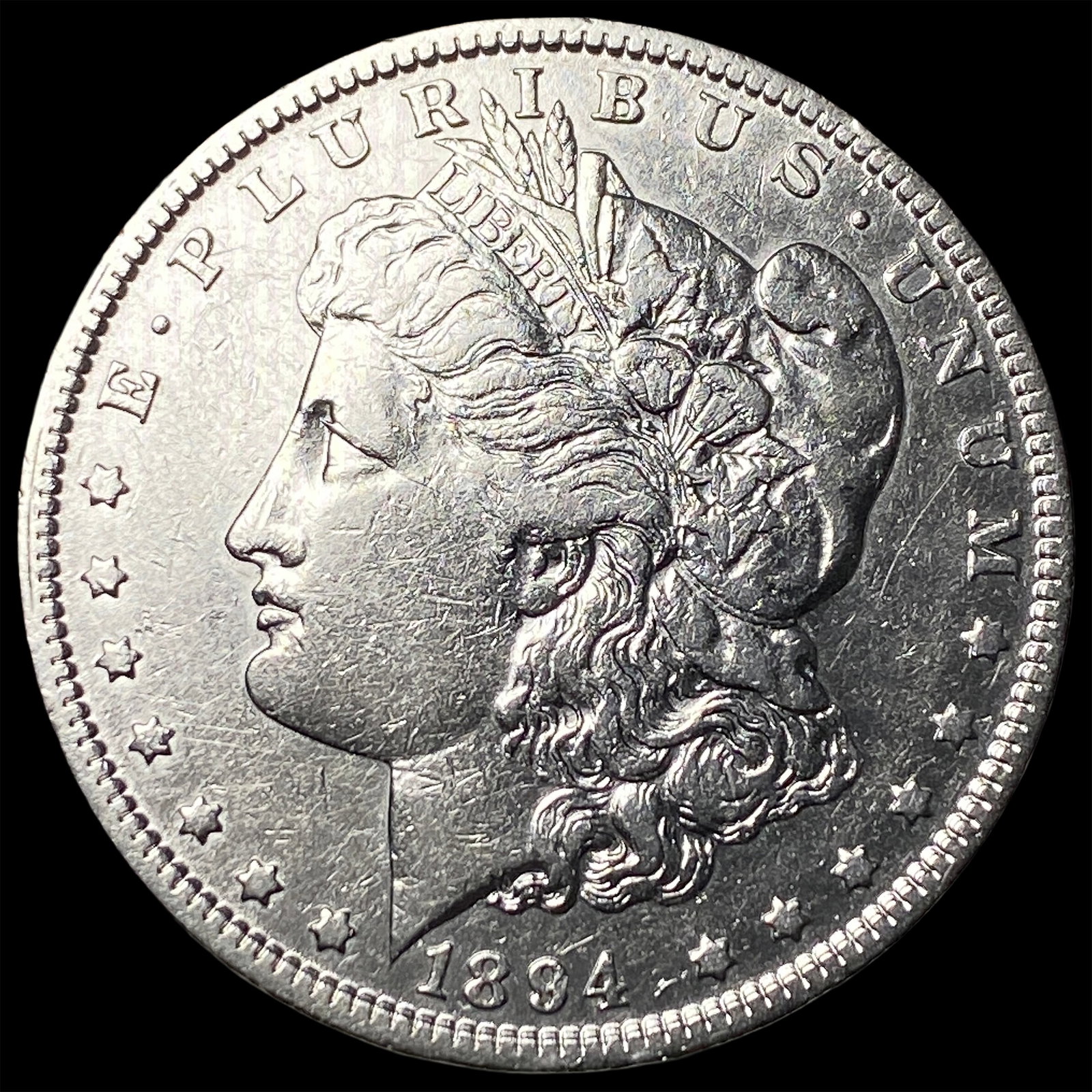 1894-O Silver Morgan Dollar CLOSELY UNCIRCULATED: 1894-O Silver Morgan Dollar CLOSELY UNCIRCULATED
