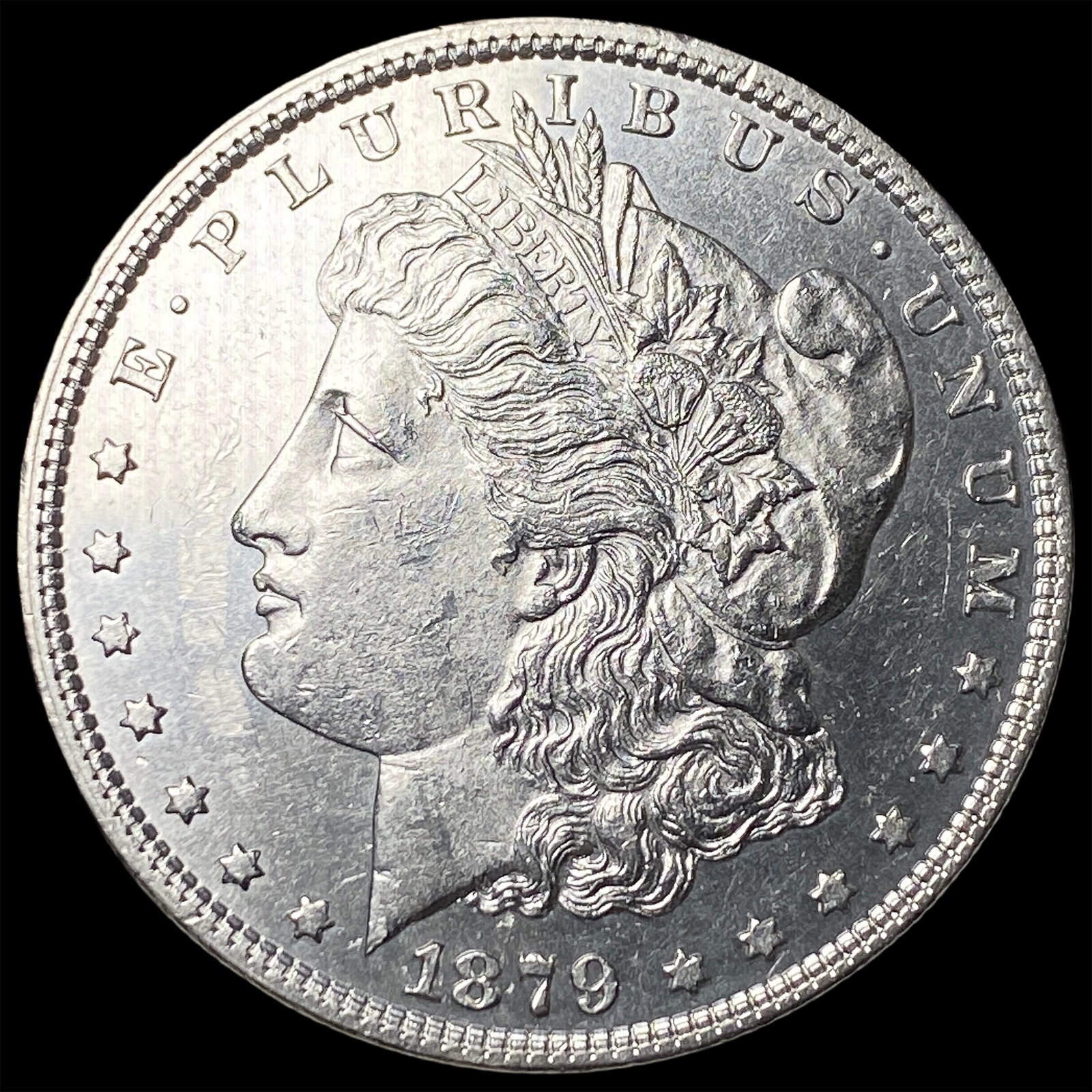 1879-S Silver Morgan Dollar CHOICE BU: 1879-S Silver Morgan Dollar CHOICE BU